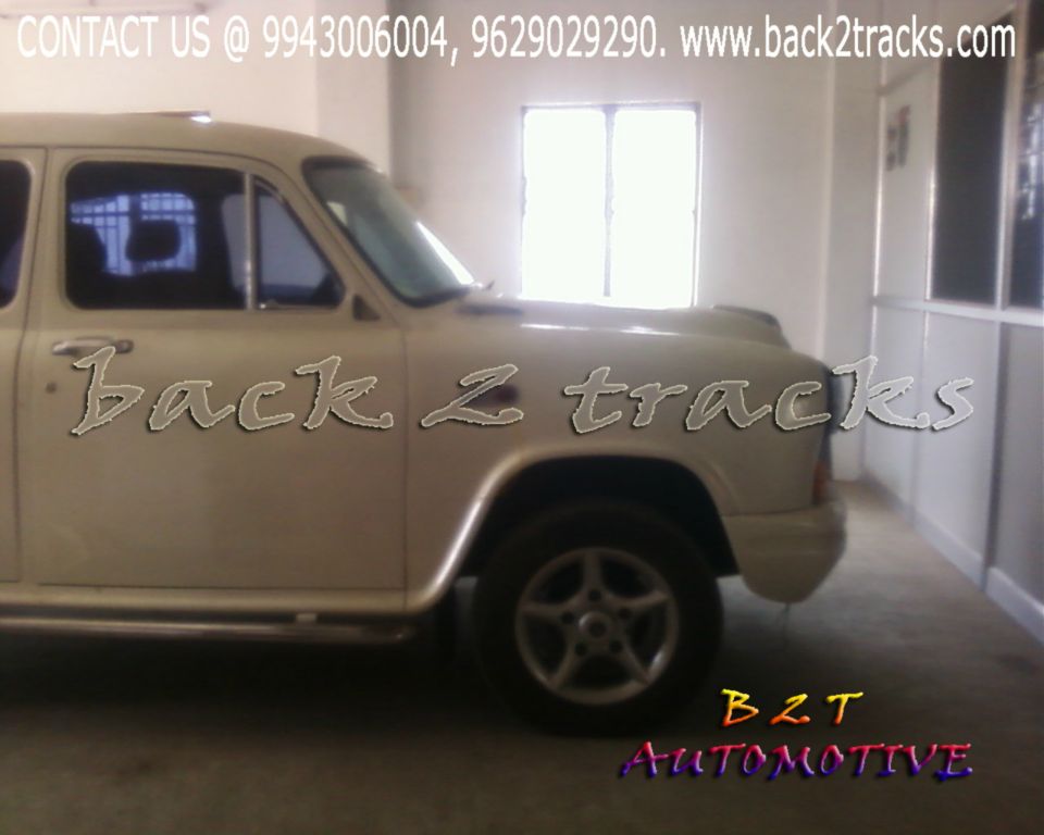 Ambassador Car Modified In Back2Tracks