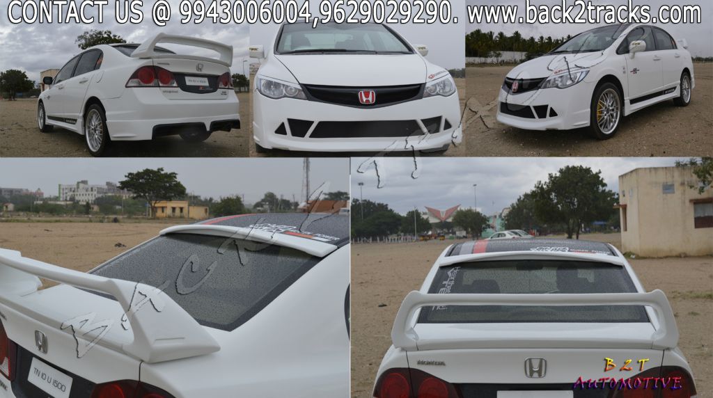Civic Mugan Rr Car Body Kits And Car Spoilers