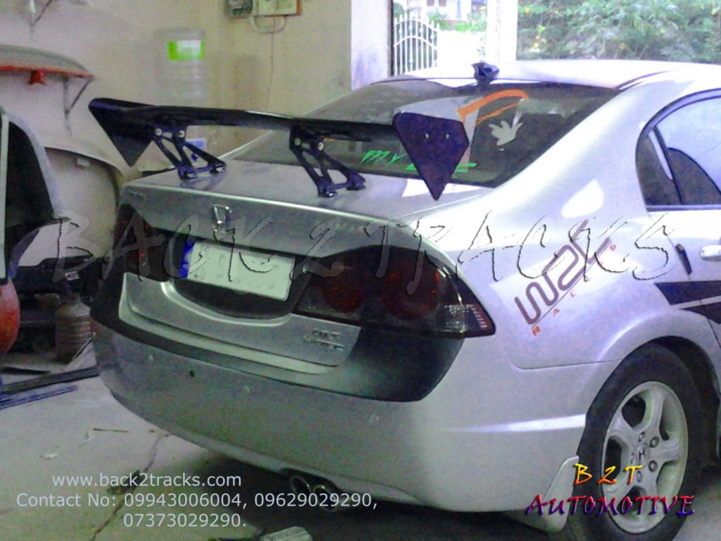 Civic Spoiler And Civic Car Body Kits