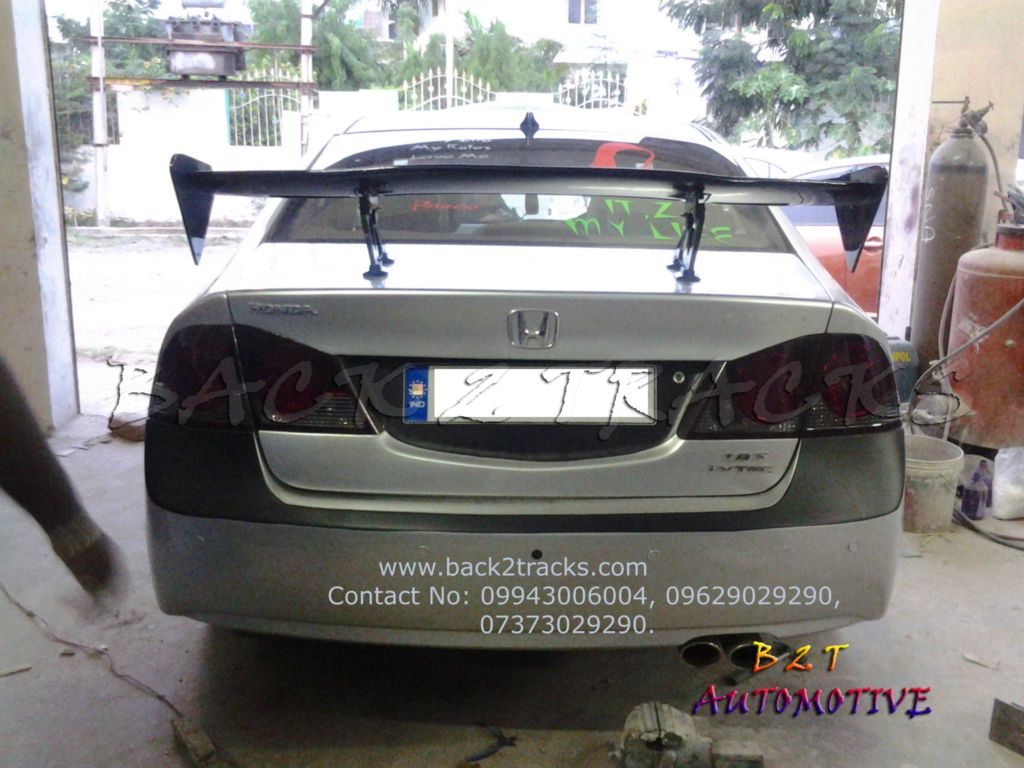 Civic Spoiler And Civic Car