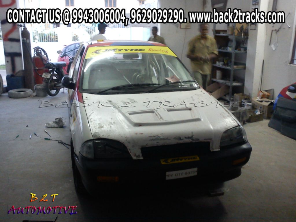 Race Car Fiber Bonnet
