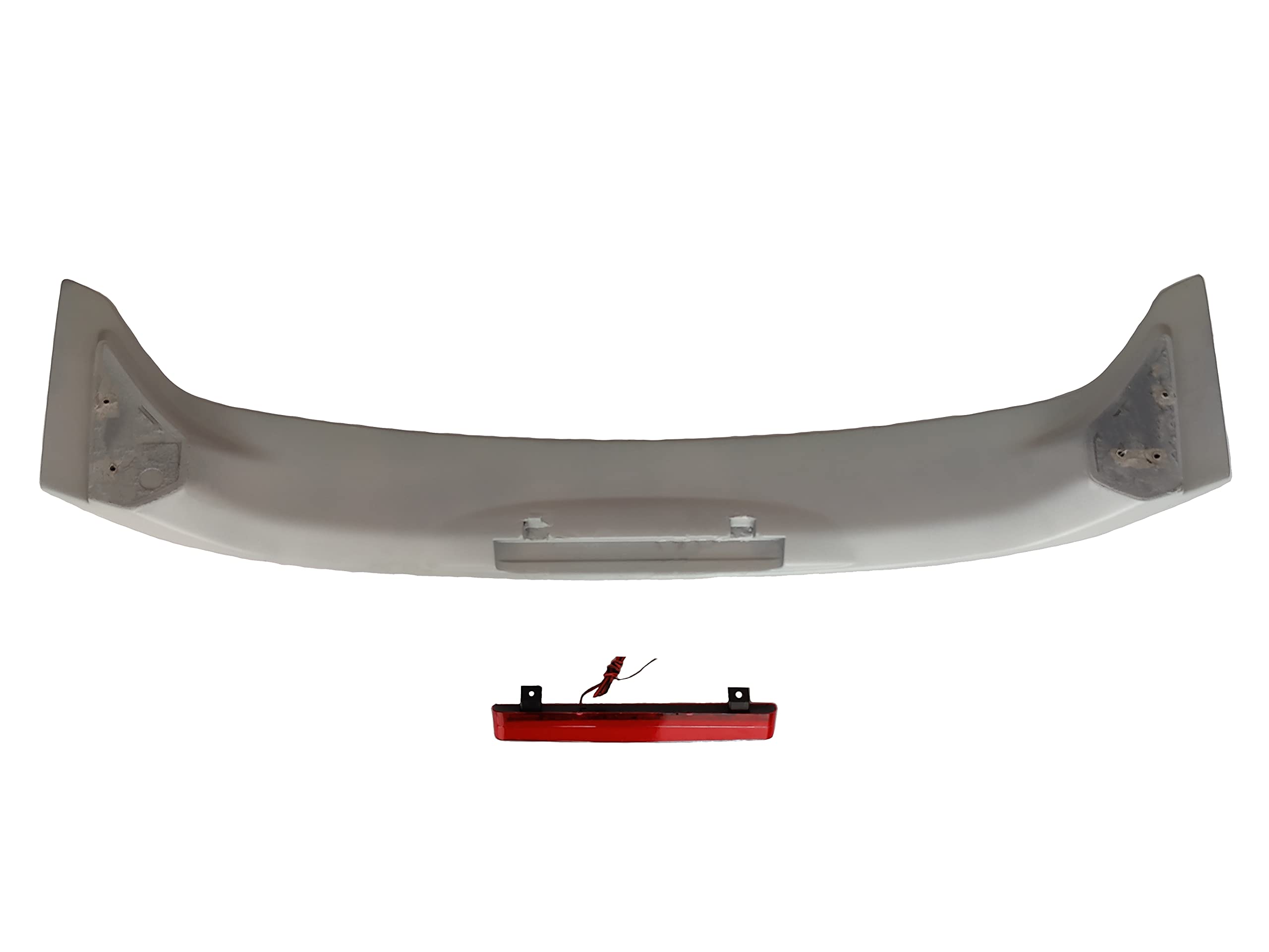 Semi-Finished Car Spoiler for Civic (Unpainted Grey) Car Spoiler with Light Weight Fiber Reinforced Plastic (FRP)