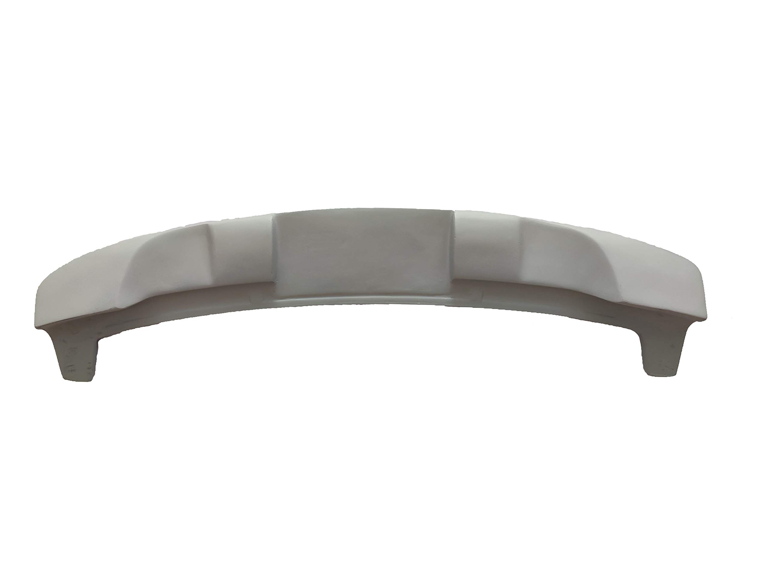 Compatible with Ford Figo. Semi-Finished Car Spoiler Ford Figo (2010 to 2014) (Unpainted Grey)