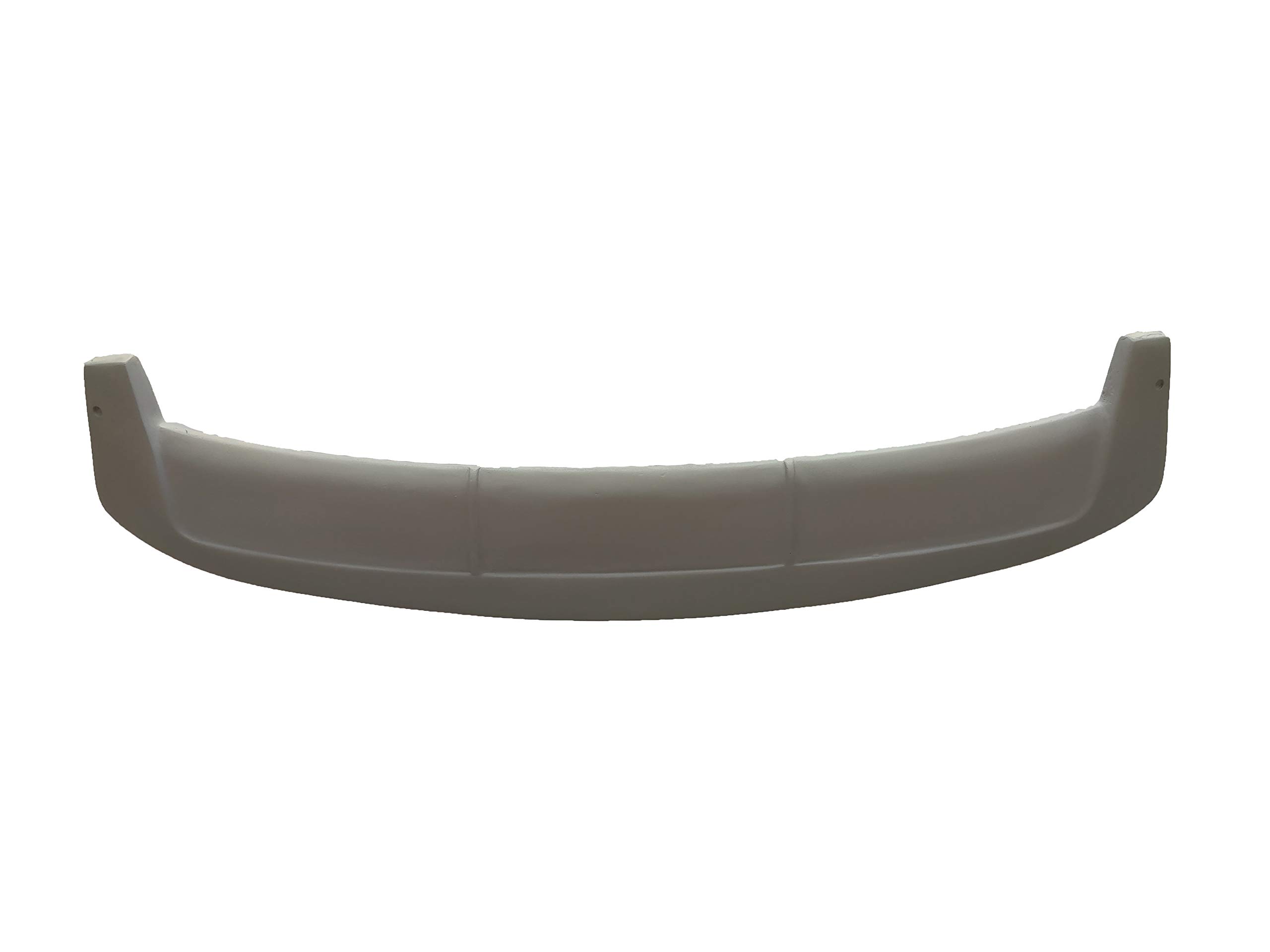 Compatible with Ford Figo. Semi-Finished Car Spoiler Ford Figo (2010 to 2014) (Unpainted Grey)