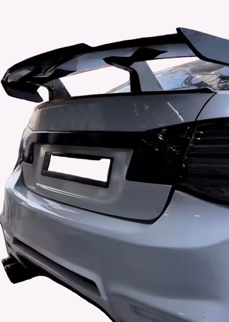 GT Type Sportz Spoiler Semi-Finished (Unpainted Grey) Car Spoiler Fiber Reinforced Plastic (FRP) Compatible with Scala Cars