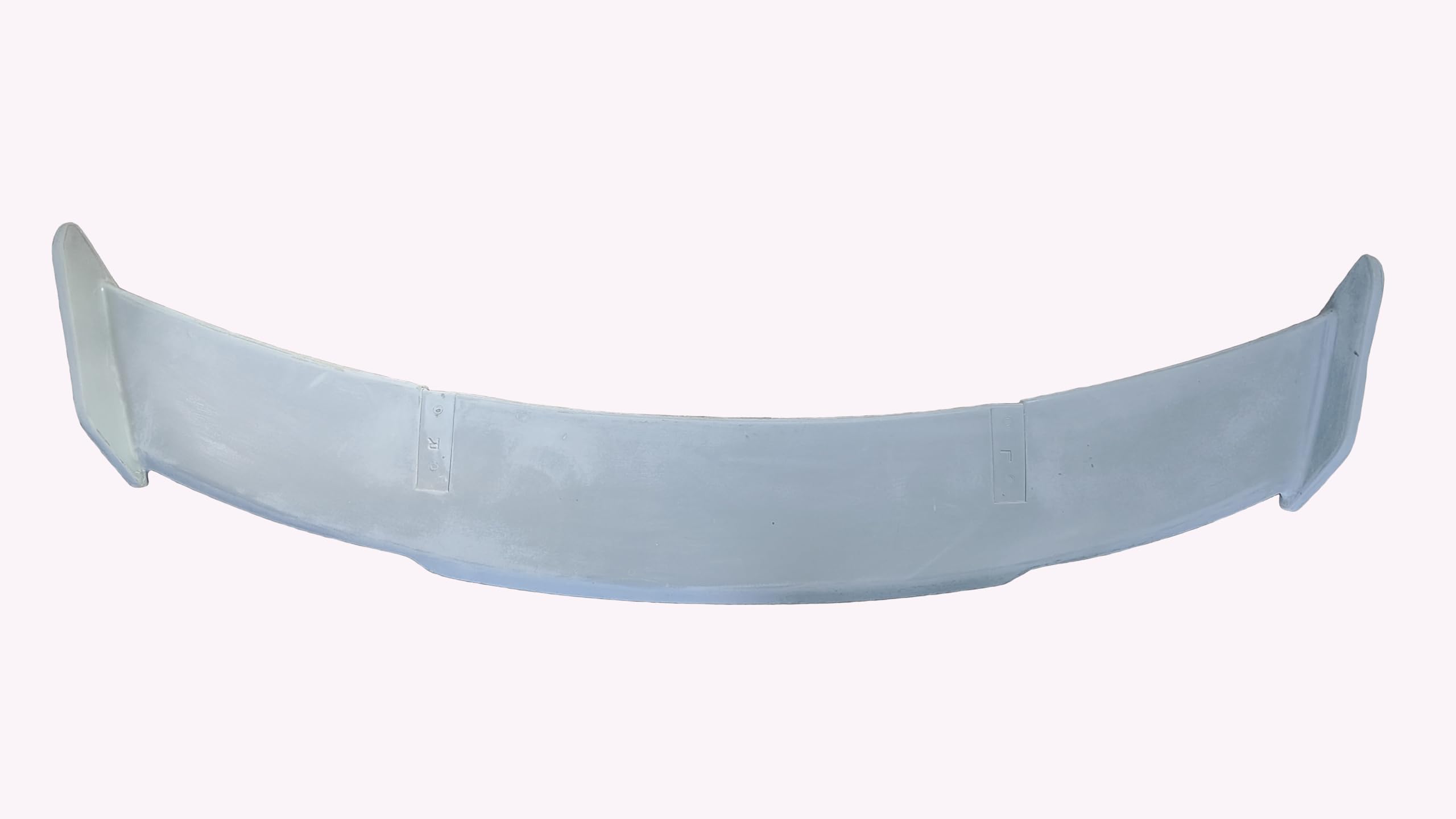 GT Type Sportz Spoiler Semi-Finished (Unpainted Grey) Car Spoiler Fiber Reinforced Plastic (FRP) Compatible with Scala Cars