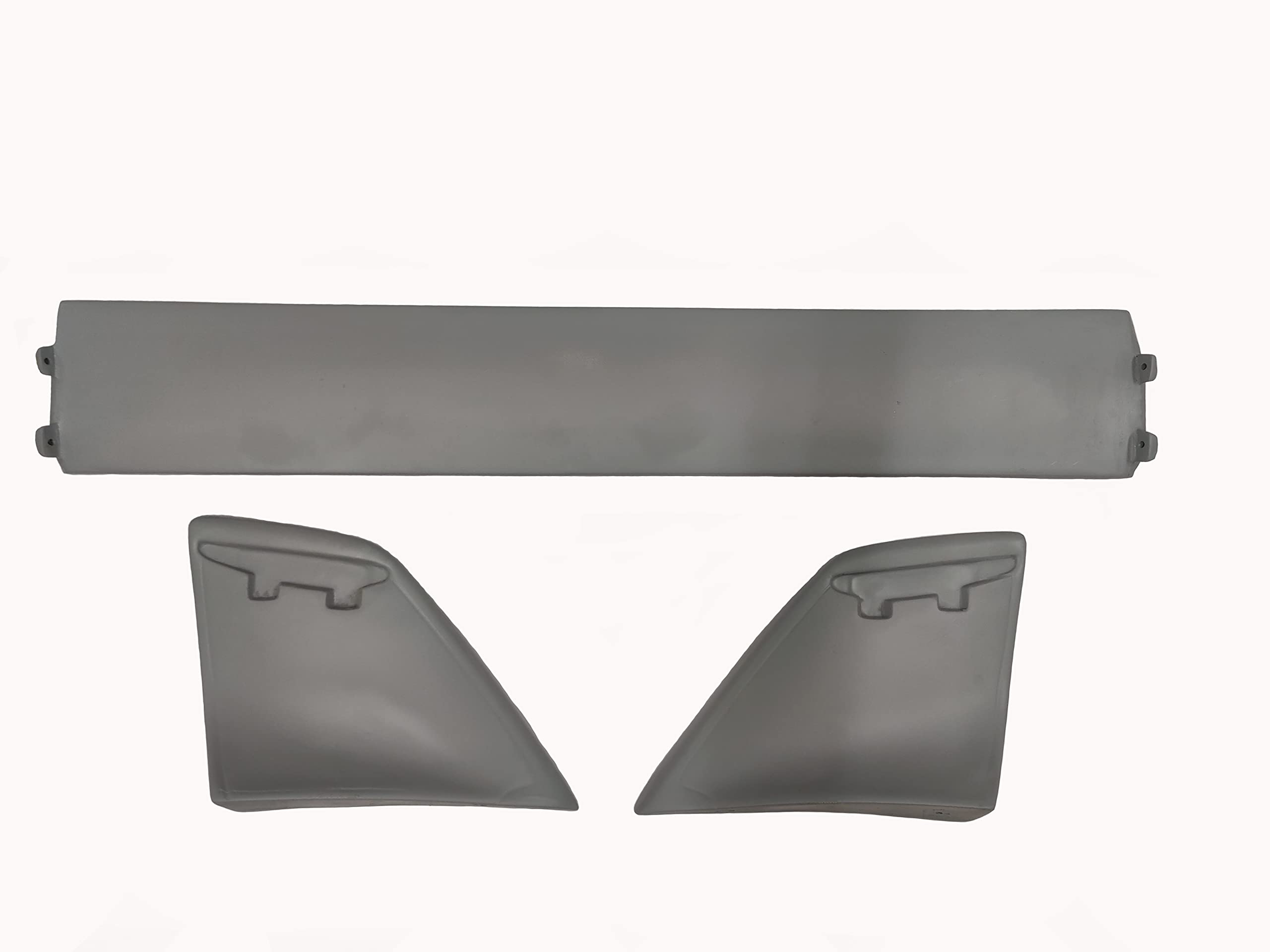Car Spoiler Compatible with Lancer (Unpainted - Ps Grey Color) Car Spoiler with Light Weight Fiber Reinforced Plastic (FRP) - Drilling Required.