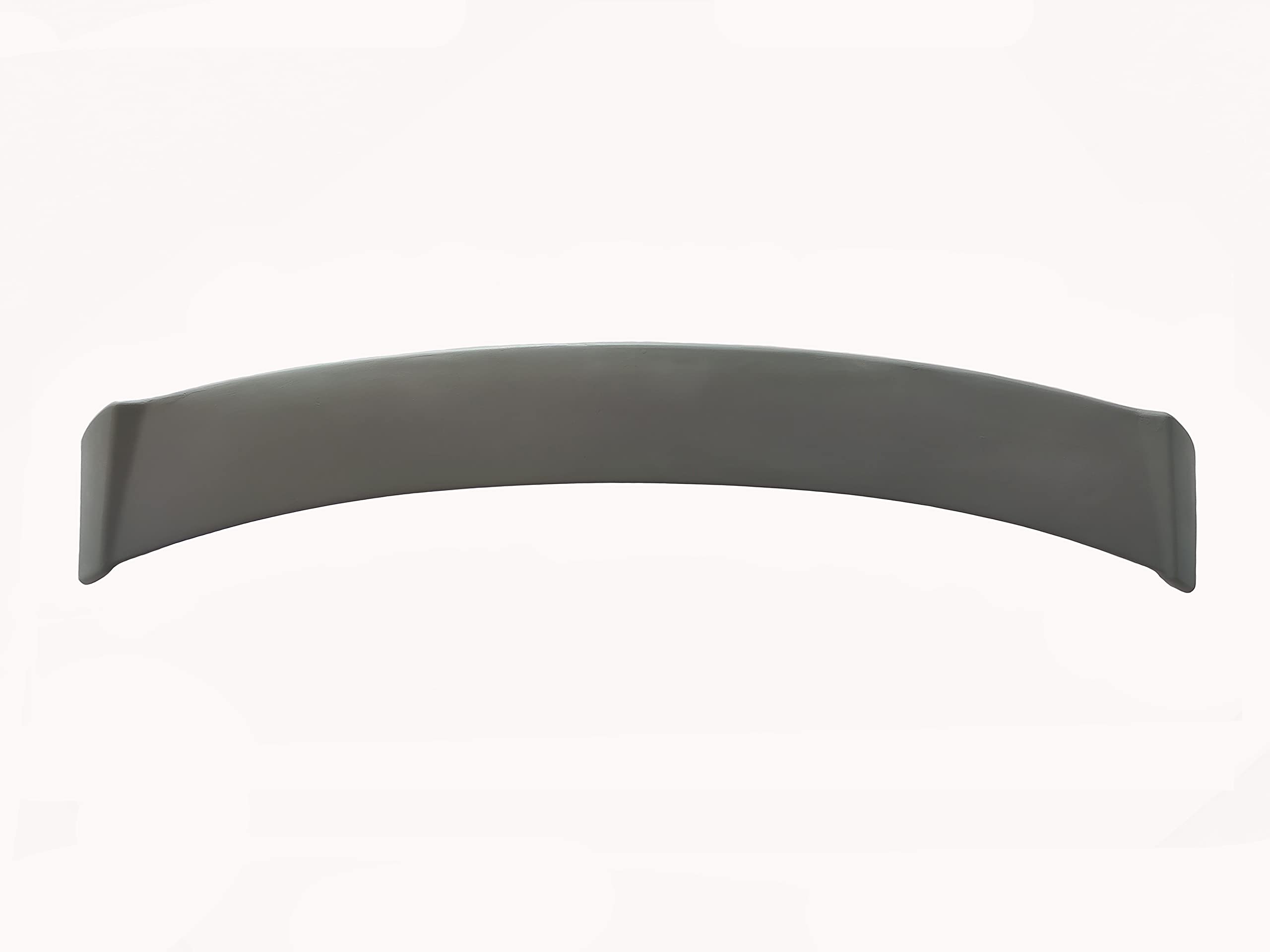 Car Spoiler Compatible with Skoda Rapid (Unpainted - Ps Grey color) Car Spoiler with Light Weight Fiber Reinforced Plastic (FRP) Drilling Required.