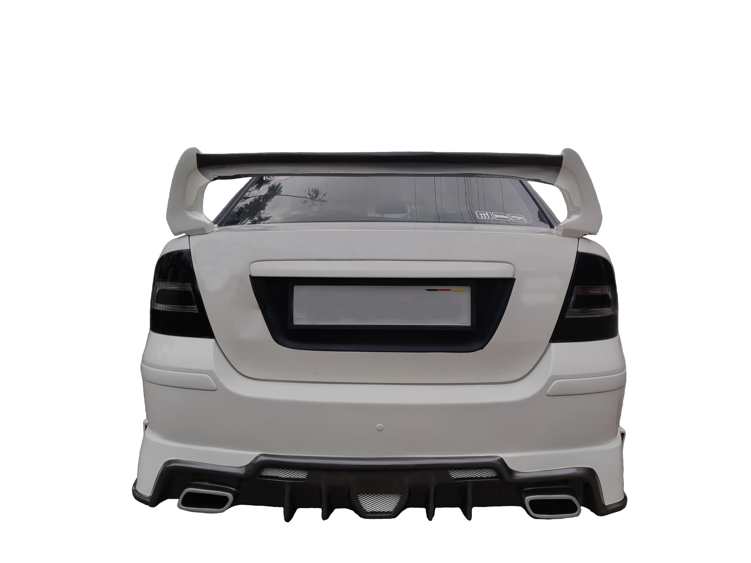 Car Spoiler Compatible with Fiesta