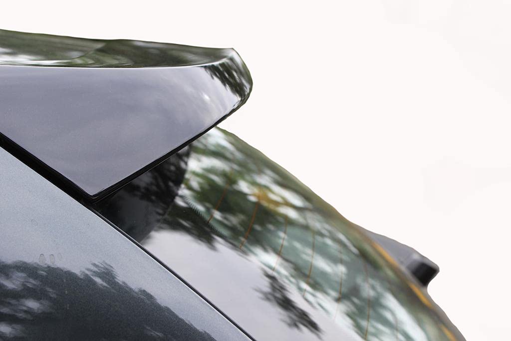 Car Spoiler Compatible with VW Polo (Unpainted - Ps Grey color) Car Spoiler with Light Weight Fiber Reinforced Plastic (FRP) Drilling Required.