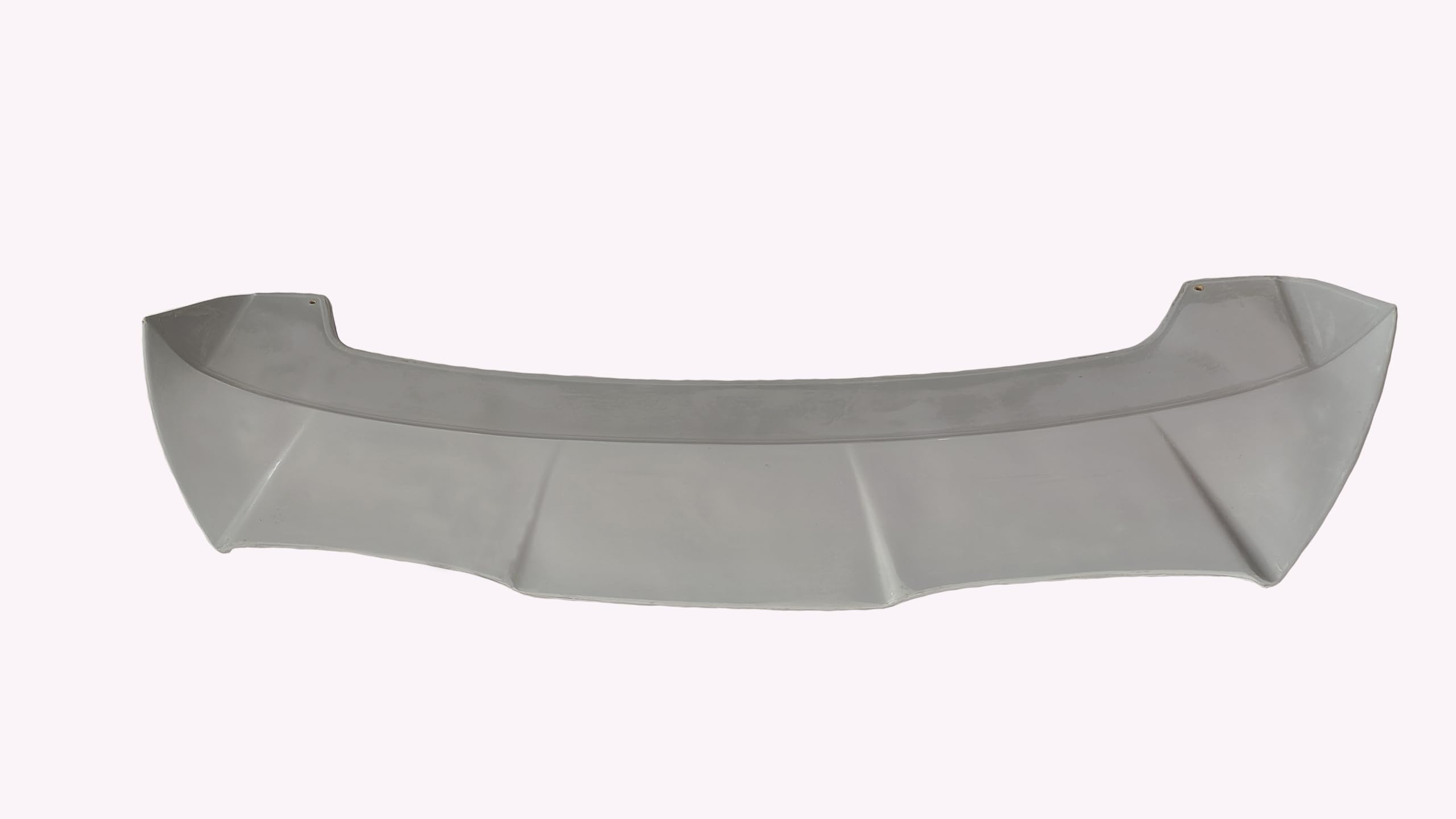 GT Type Sportz Spoiler Semi-Finished (Unpainted Grey) Car Spoiler Fiber Reinforced Plastic (FRP) Compatible with Creta