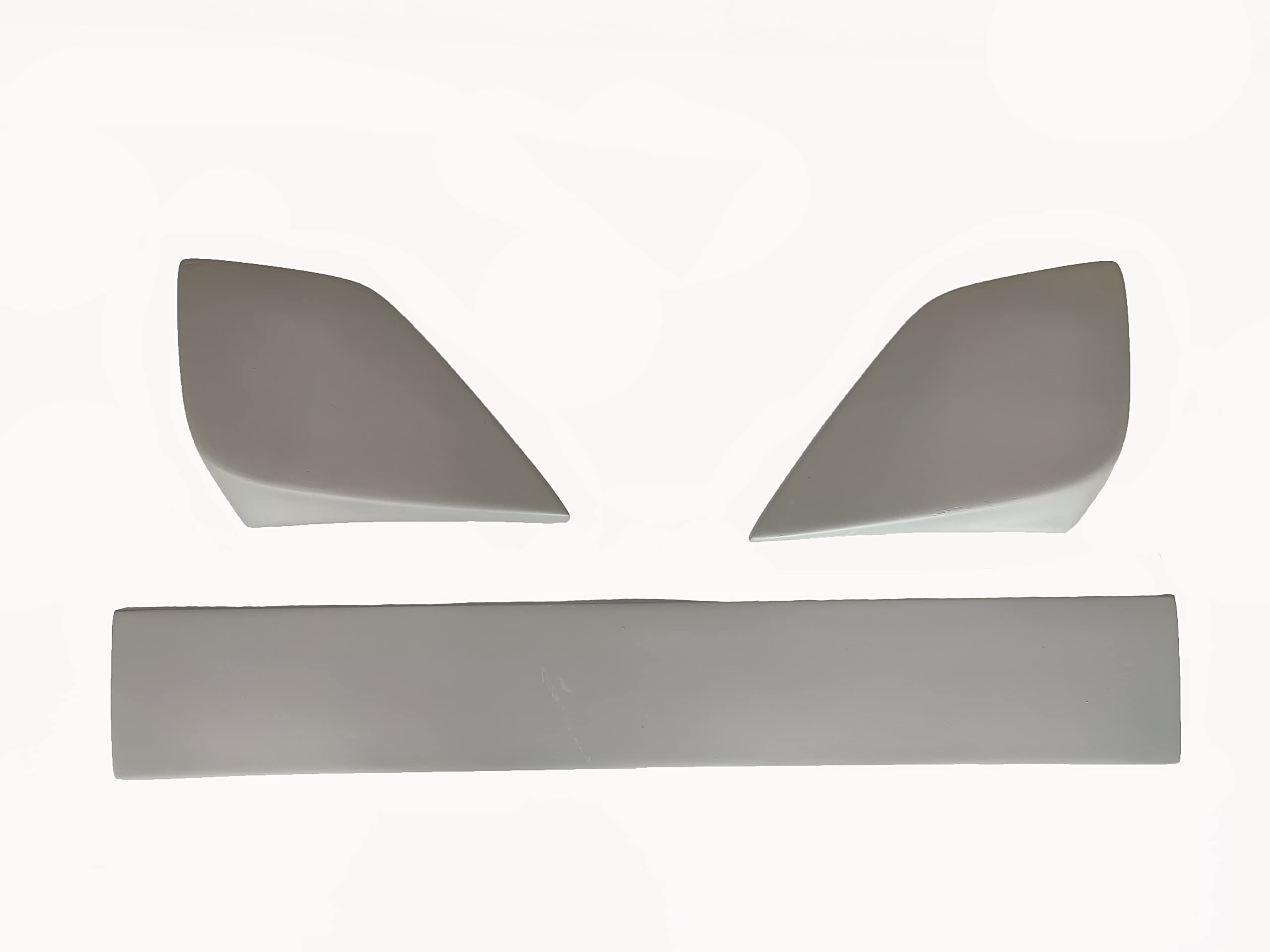 Car Spoiler Compatible with Esteem (Unpainted - Ps Grey Color) Car Spoiler with Light Weight Fiber Reinforced Plastic (FRP) - Drilling Required.