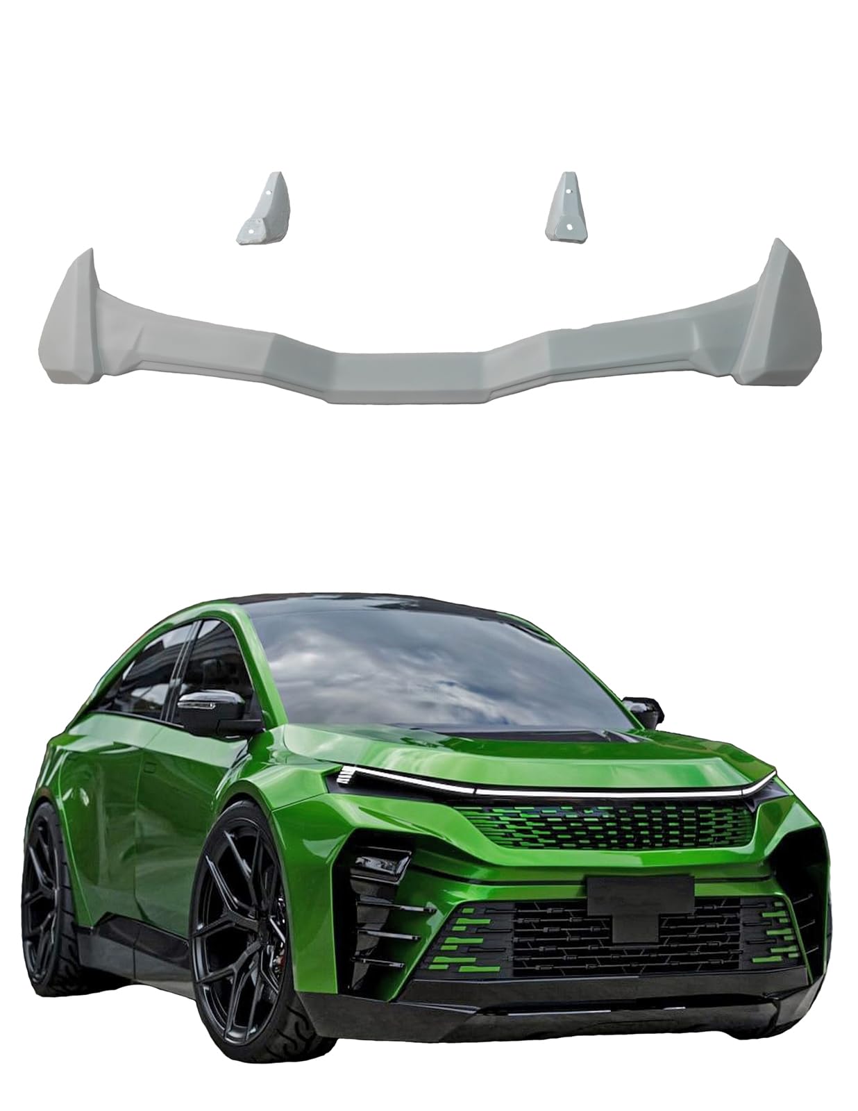 Car Spoiler Compatible for Curvv