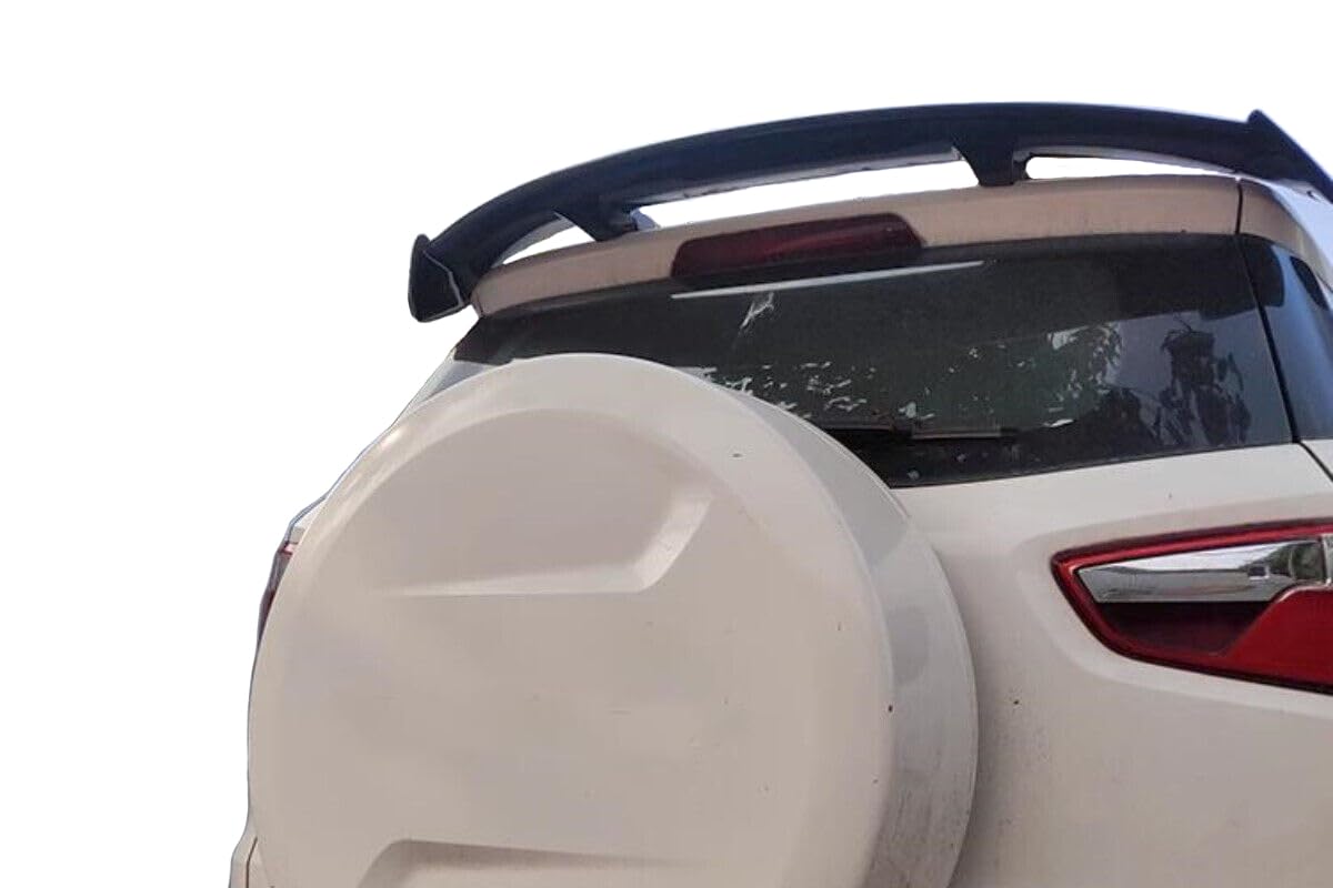 Car Spoiler Compatible to Eco-Sports Semi-Finished (Unpainted) Fiber Reinforced Plastic (FRP)
