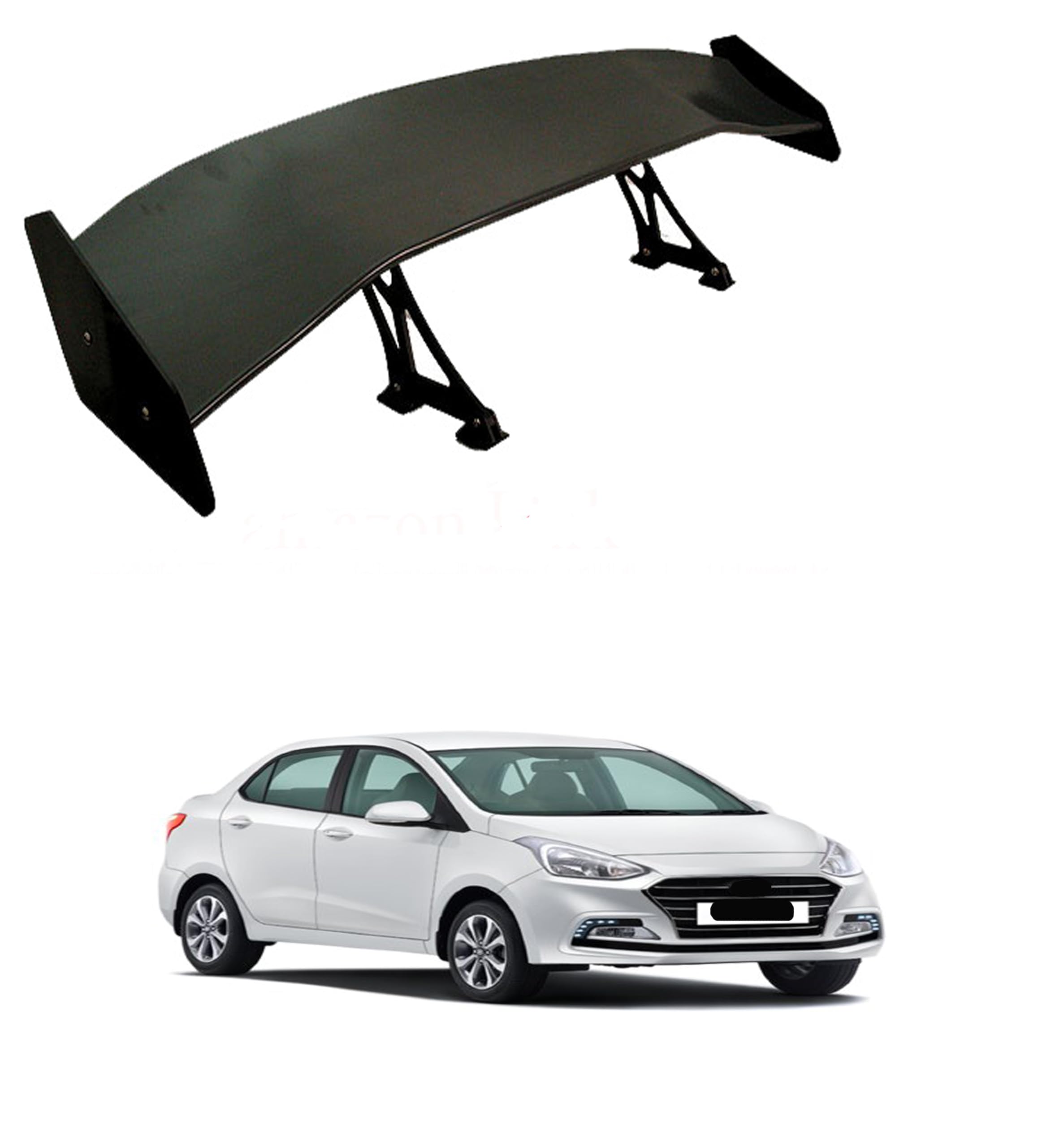 Car Spoiler Compatible with Elantra Spoiler (Unpainted FRP) Best Gift for new car Owner