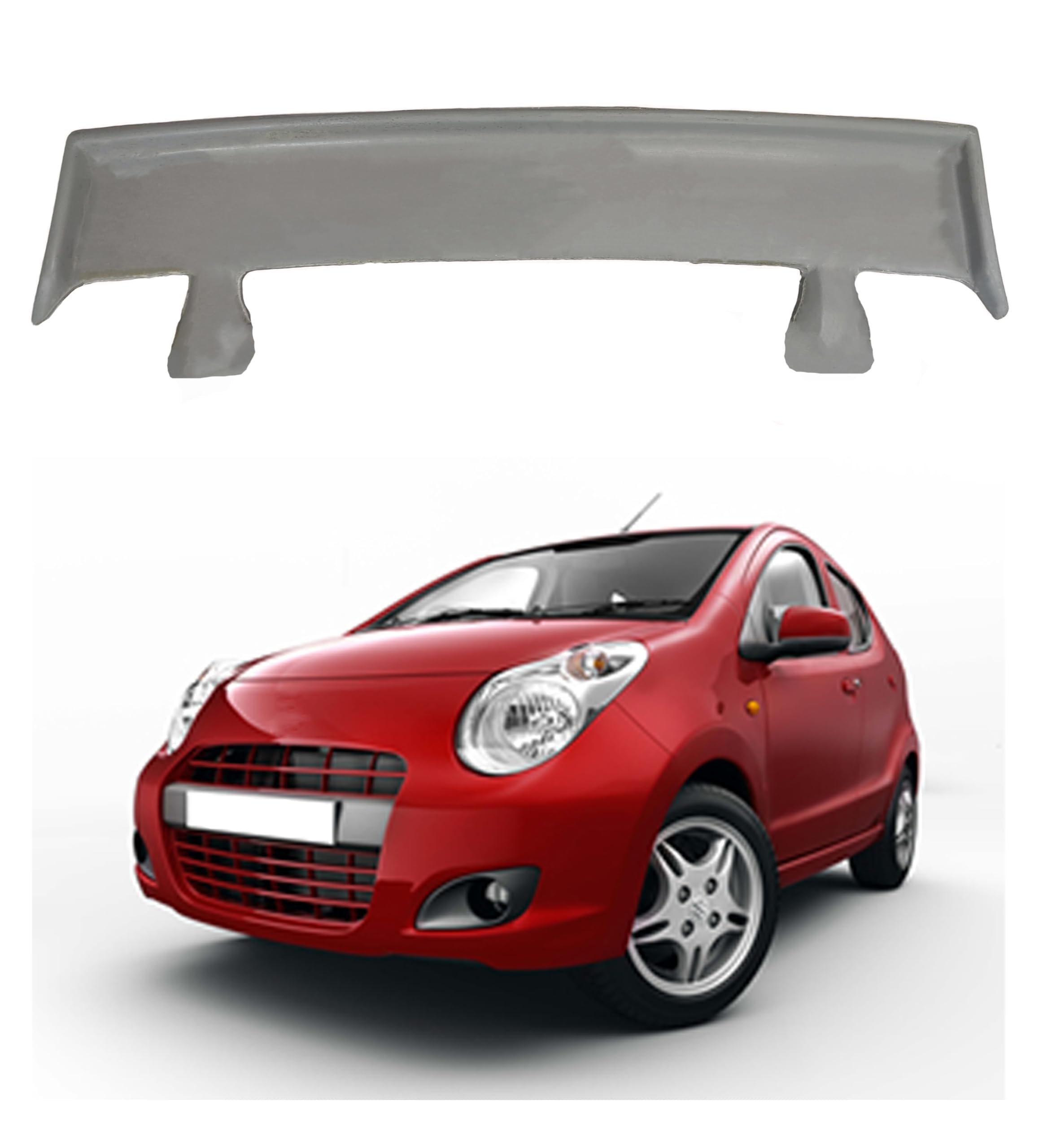 Car Spoiler Compatible to Astar - Semi-Finished (Unpainted) Fiber Reinforced Plastic (FRP)