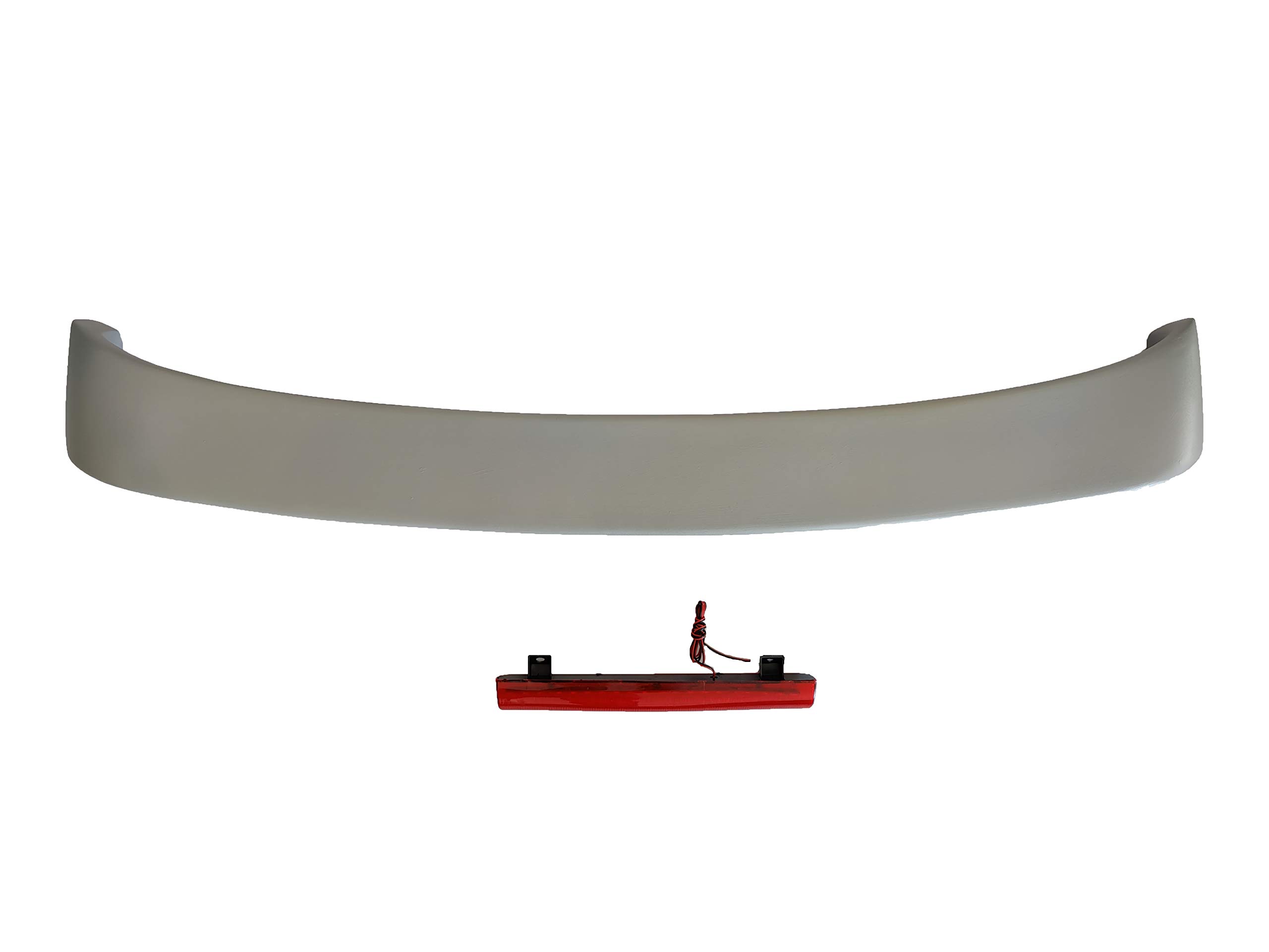 Car Spoiler Compatible with Figo Aspire. Semi-Finished Car Spoiler Ford Figo Aspire (Unpainted Grey) Drilling Required.