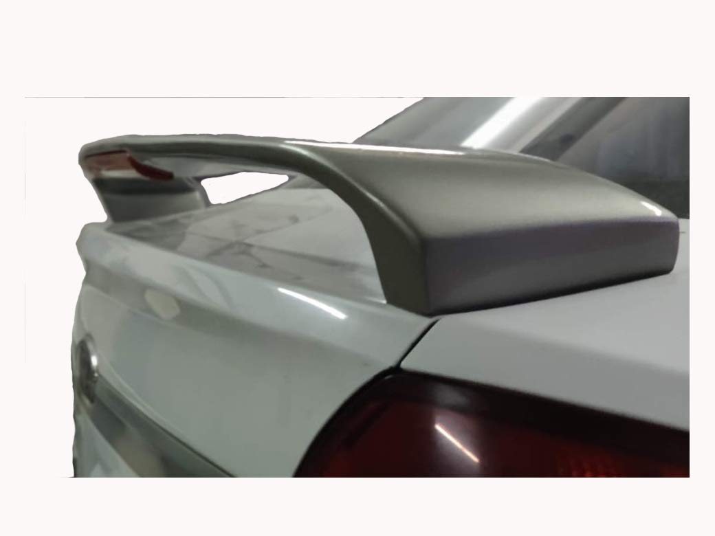 Car Spoiler Compatible with Figo Aspire. Semi-Finished Car Spoiler Ford Figo Aspire (Unpainted Grey) Drilling Required.