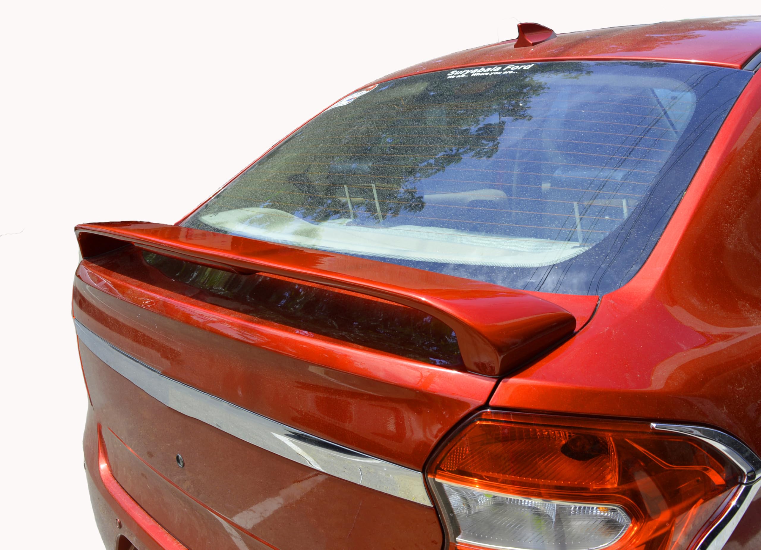 Car Spoiler Compatible to Figo Aspire-Lancer Semi-Finished (Unpainted) Fiber Reinforced Plastic (FRP)