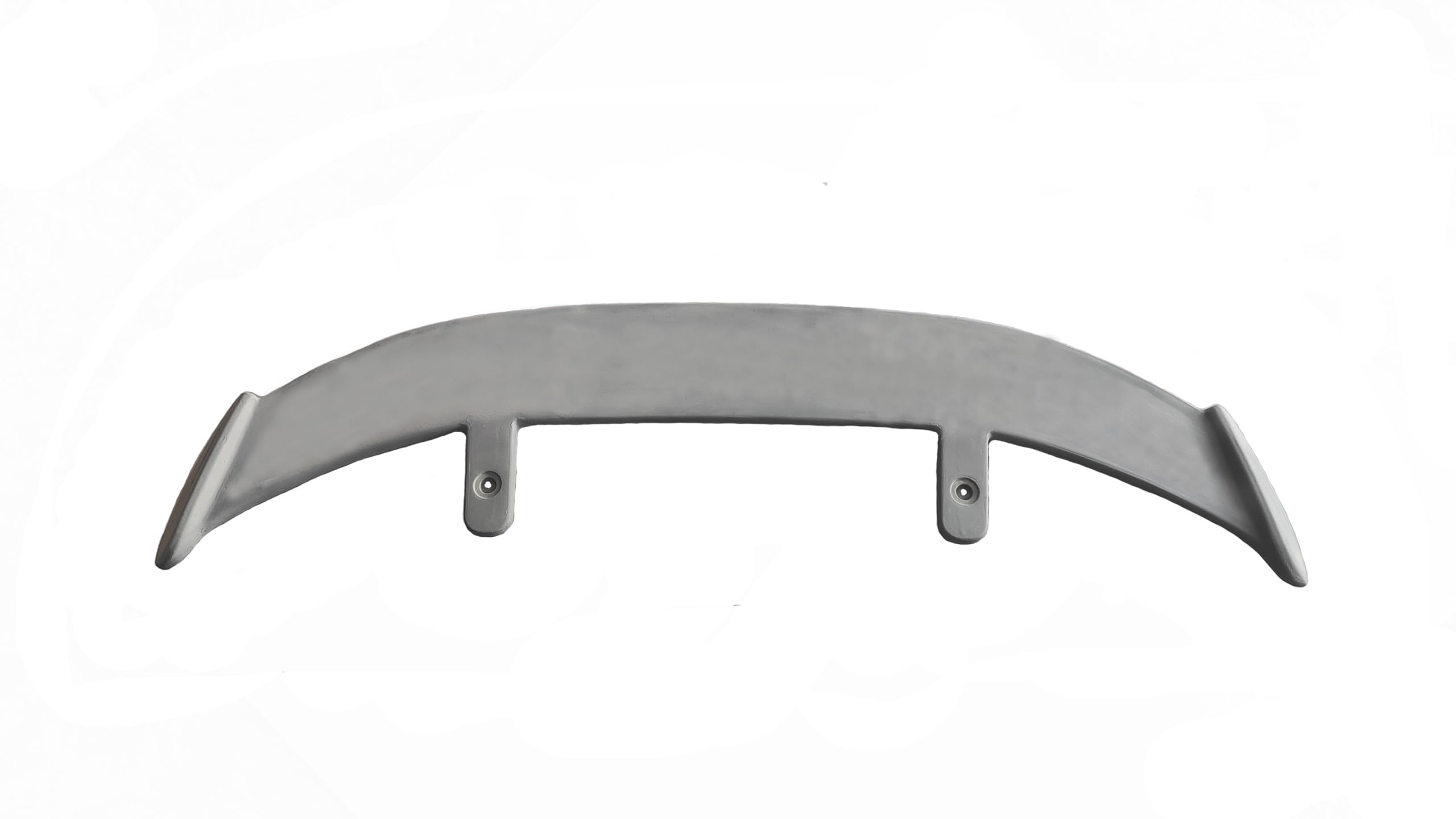 GT Type Sportz Spoiler Semi-Finished (Unpainted Grey) Car Spoiler Fiber Reinforced Plastic (FRP) Compatible with captur