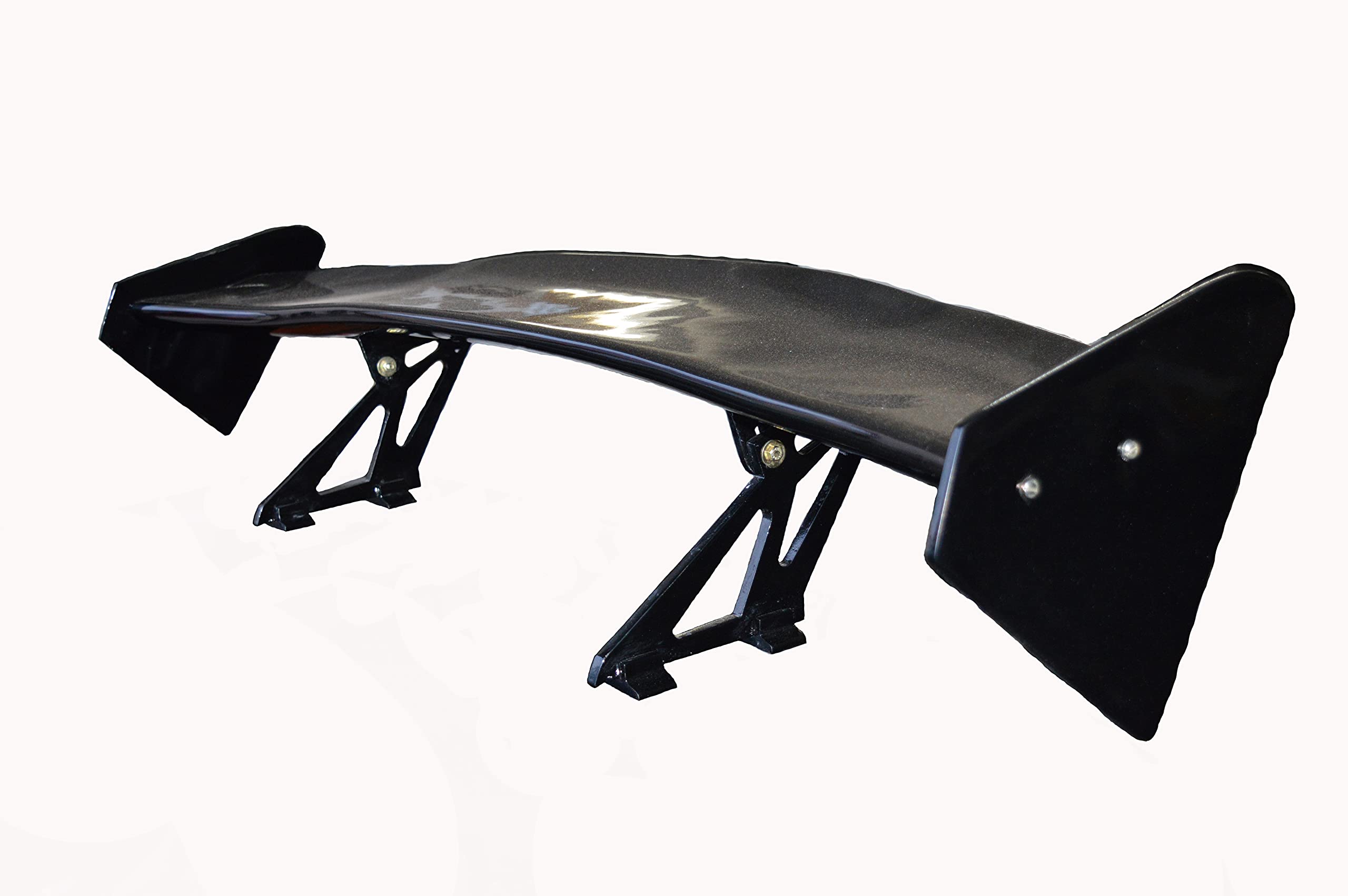 Car Spoiler Compatible with Ford Ikon (Unpainted - Ps Grey Color) Car Spoiler with Light Weight Fiber Reinforced Plastic (FRP) Drilling Required.