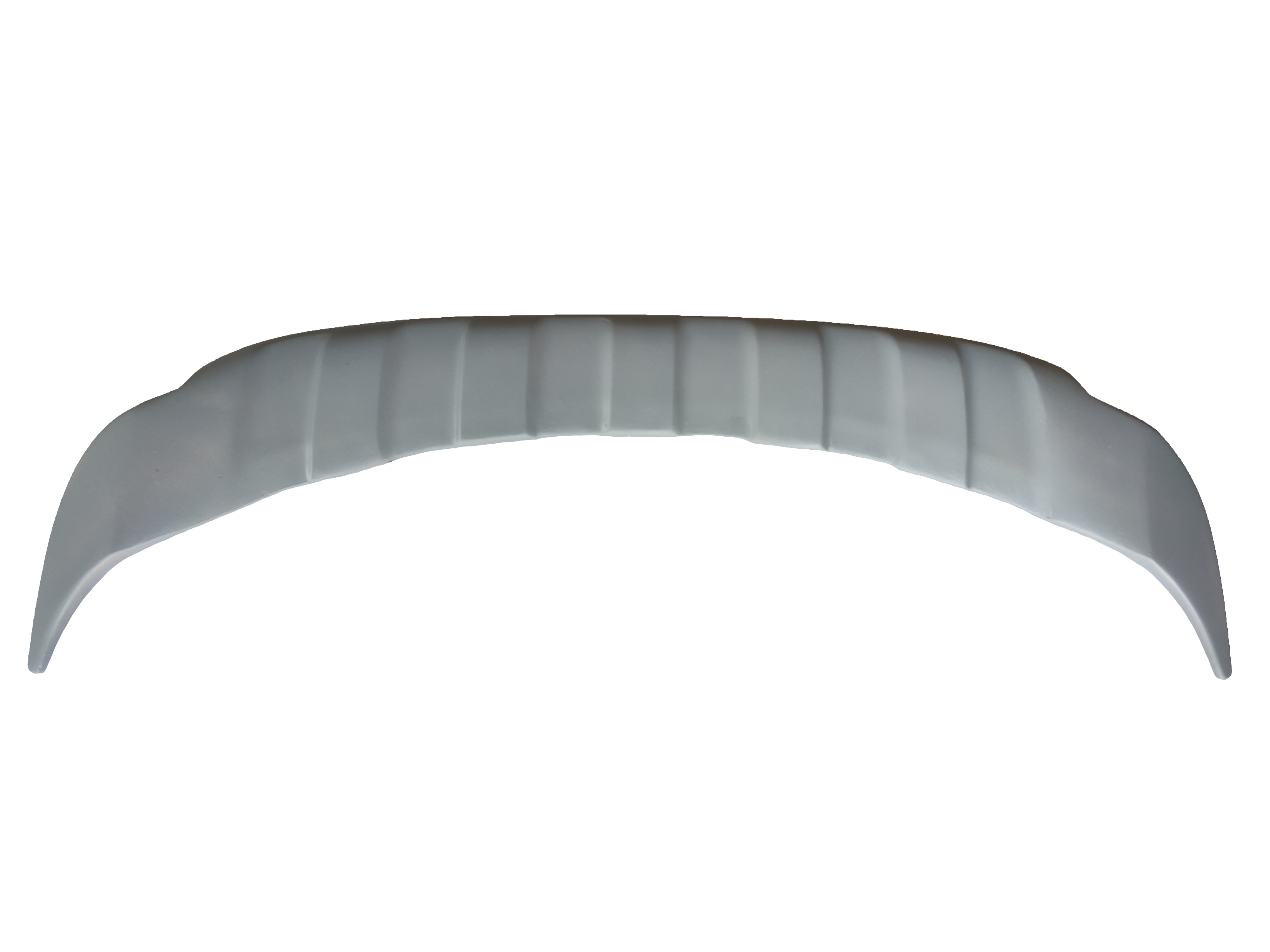 Semi-Finished Car Spoiler for Fluidic Verna (Unpainted Grey) Car Spoiler with Light Weight Fiber Reinforced Plastic (FRP)