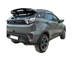 GT Type Sportz Spoiler Semi-Finished (Unpainted Grey) Car Spoiler Fiber Reinforced Plastic (FRP) Compatible with Nexon
