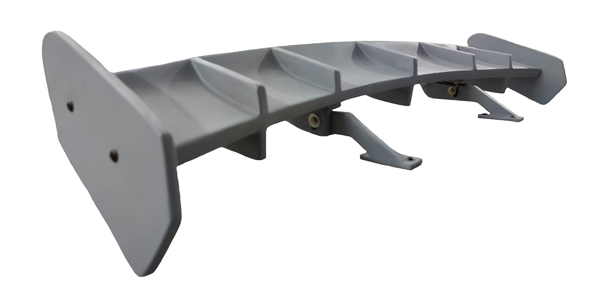 Car Spoiler Compatible with Hyundai Eon (Unpainted - Ps Grey Color) Car Spoiler with Light Weight Fiber Reinforced Plastic (FRP) Drilling Required.