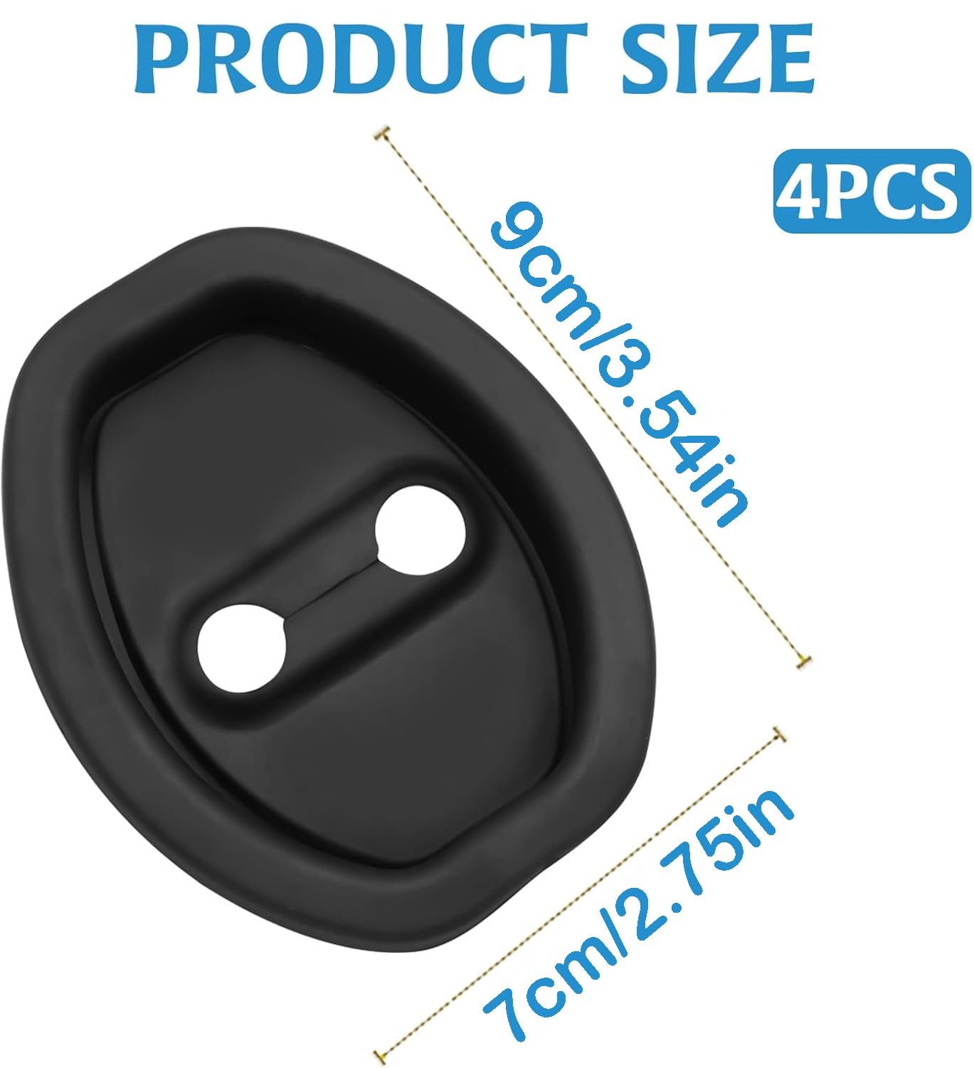 Sponsored Ad - Rubber Shock Absorber for Car Door Protection Guard Accessories, Durable Pads Protectors for Suzu-(ki) Swift|Vitara|Brezza|Baleno|Ertiga|Alto|Wagon-R|Celerio|XL6|Ciaz|S-Cross|Spresso|Fronx