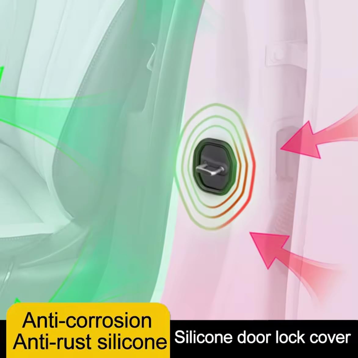 Sponsored Ad - Rubber Shock Absorber for Car Door Protection Guard Accessories, Durable Pads Protectors for Suzu-(ki) Swift|Vitara|Brezza|Baleno|Ertiga|Alto|Wagon-R|Celerio|XL6|Ciaz|S-Cross|Spresso|Fronx