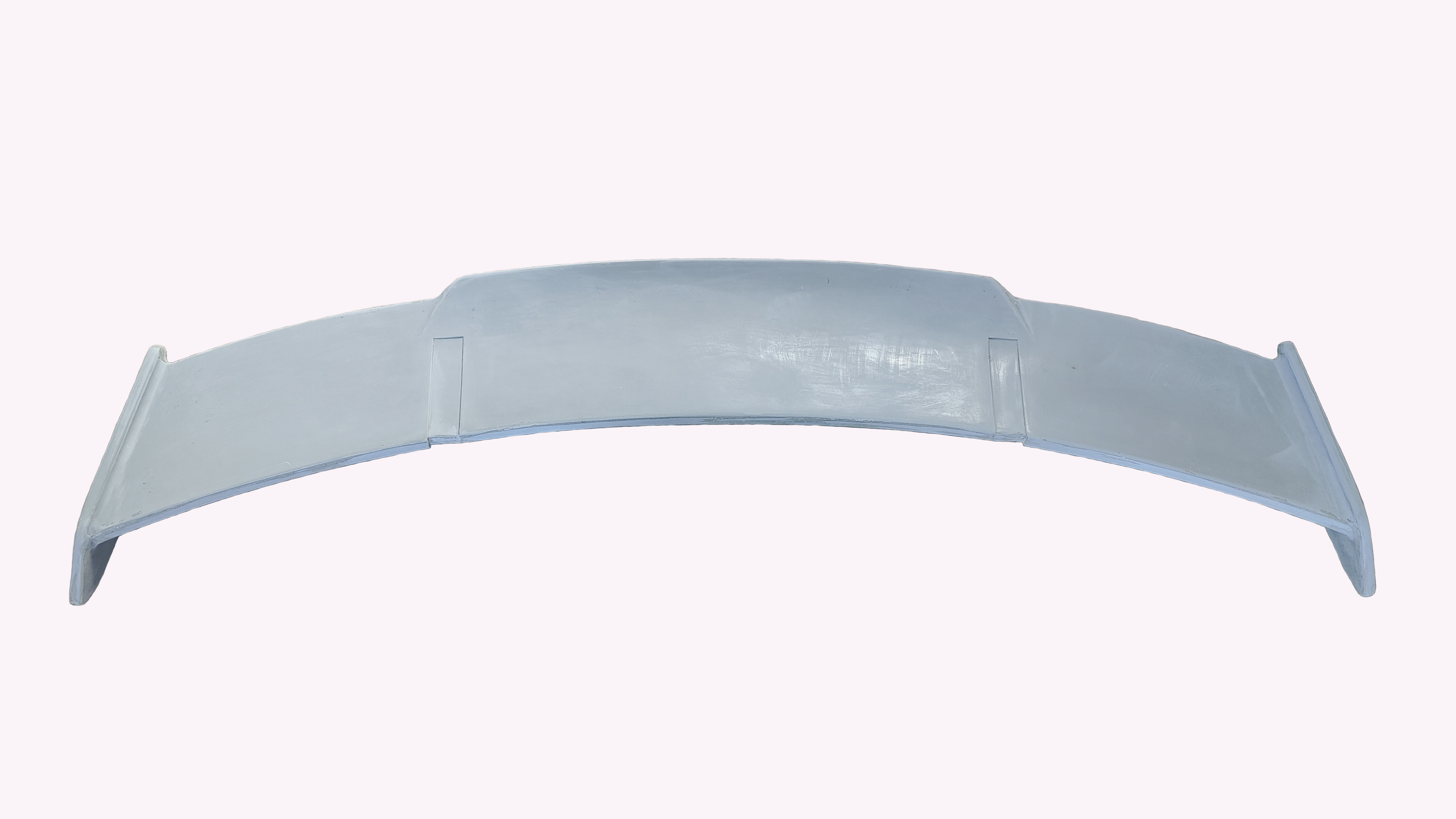 GT Type Sportz Spoiler Semi-Finished (Unpainted Grey) Car Spoiler Fiber Reinforced Plastic (FRP) Compatible with Benz Cars
