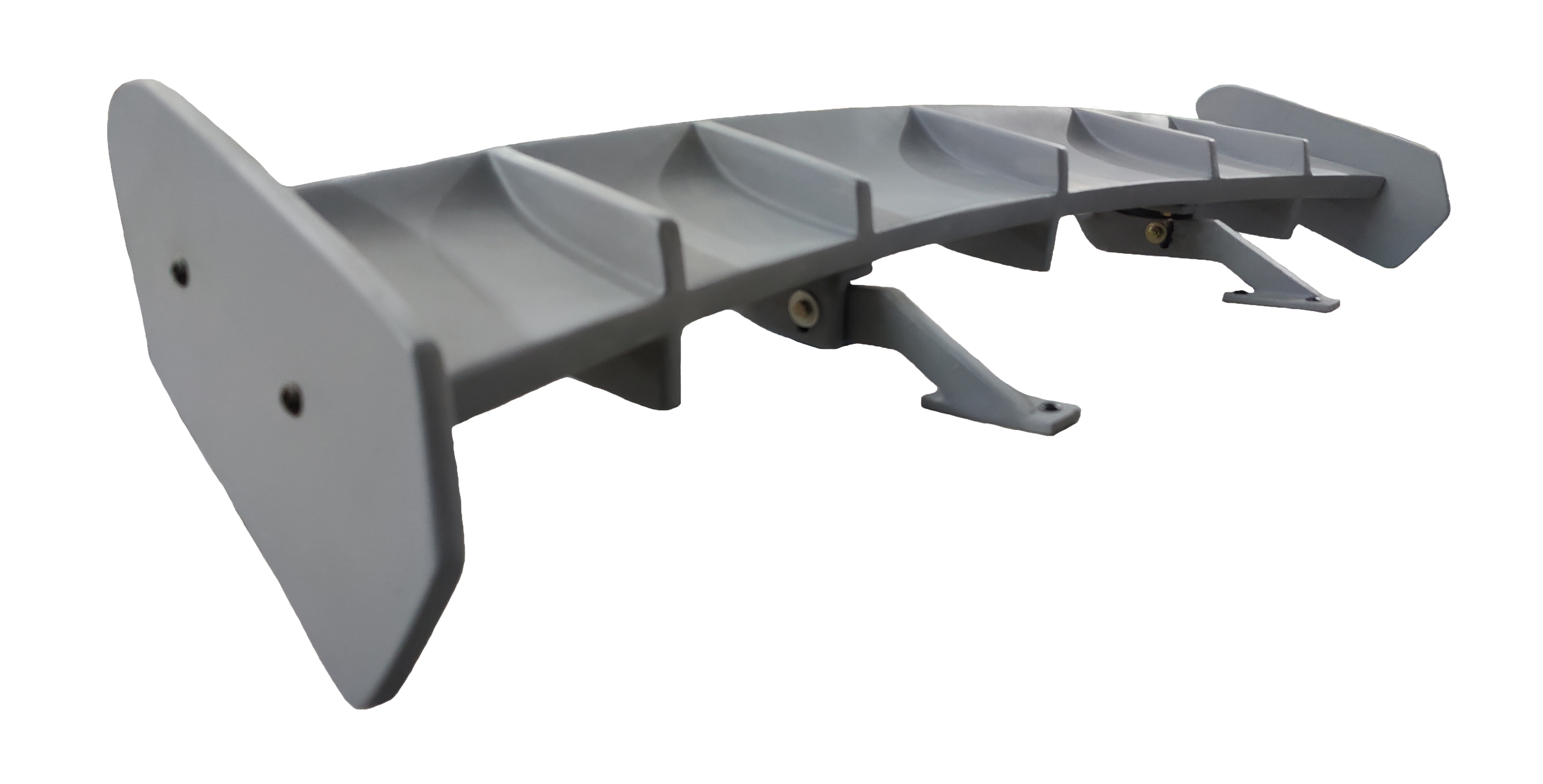Car Spoiler Compatible with Maruti Zen Estilo (Unpainted - Ps Grey Color) Car Spoiler with Light Weight Fiber Reinforced Plastic (FRP) Drilling Required.