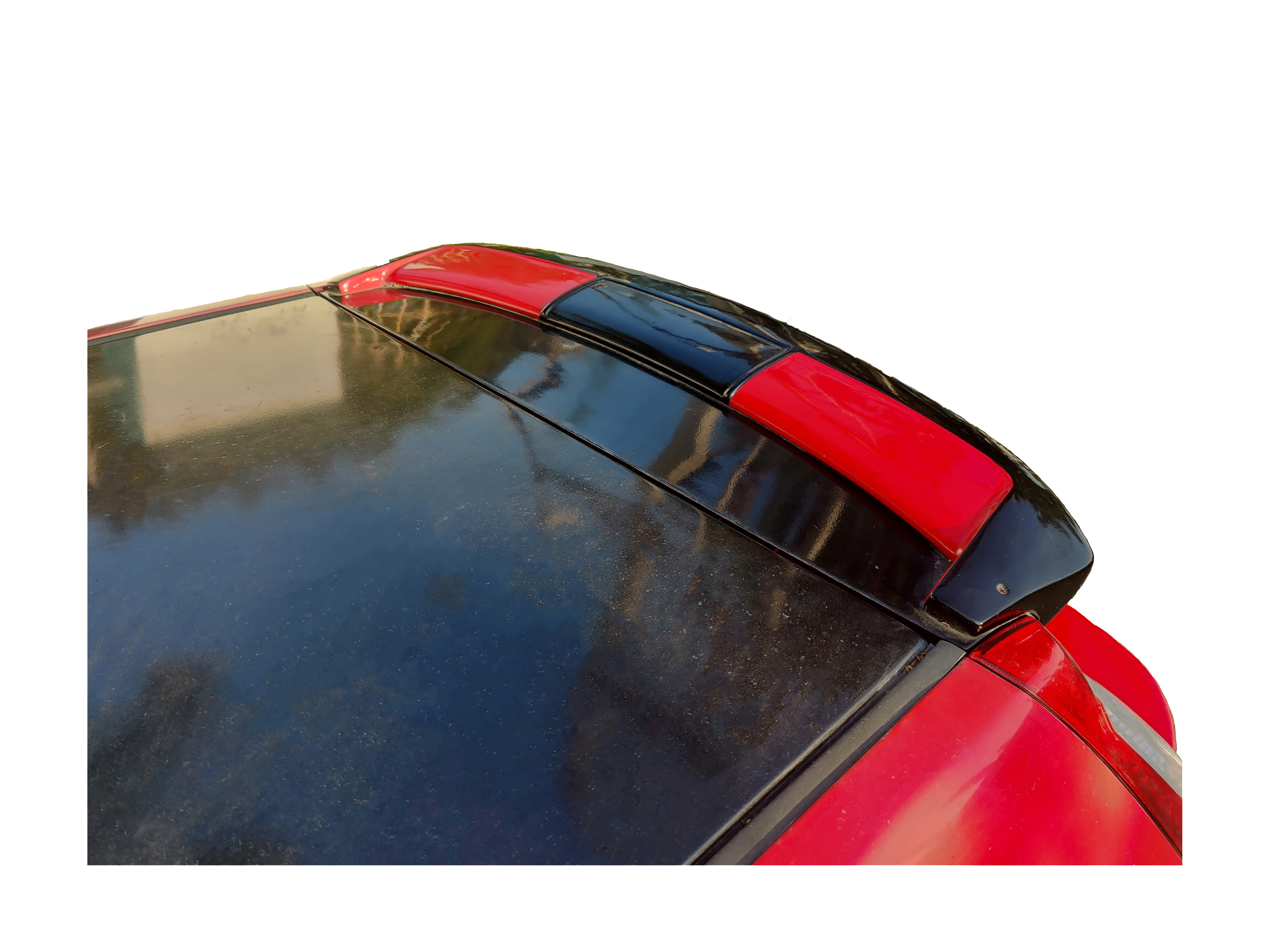 Car Spoiler Compatible to Figo Semi-Finished (Unpainted) Fiber Reinforced Plastic (FRP)