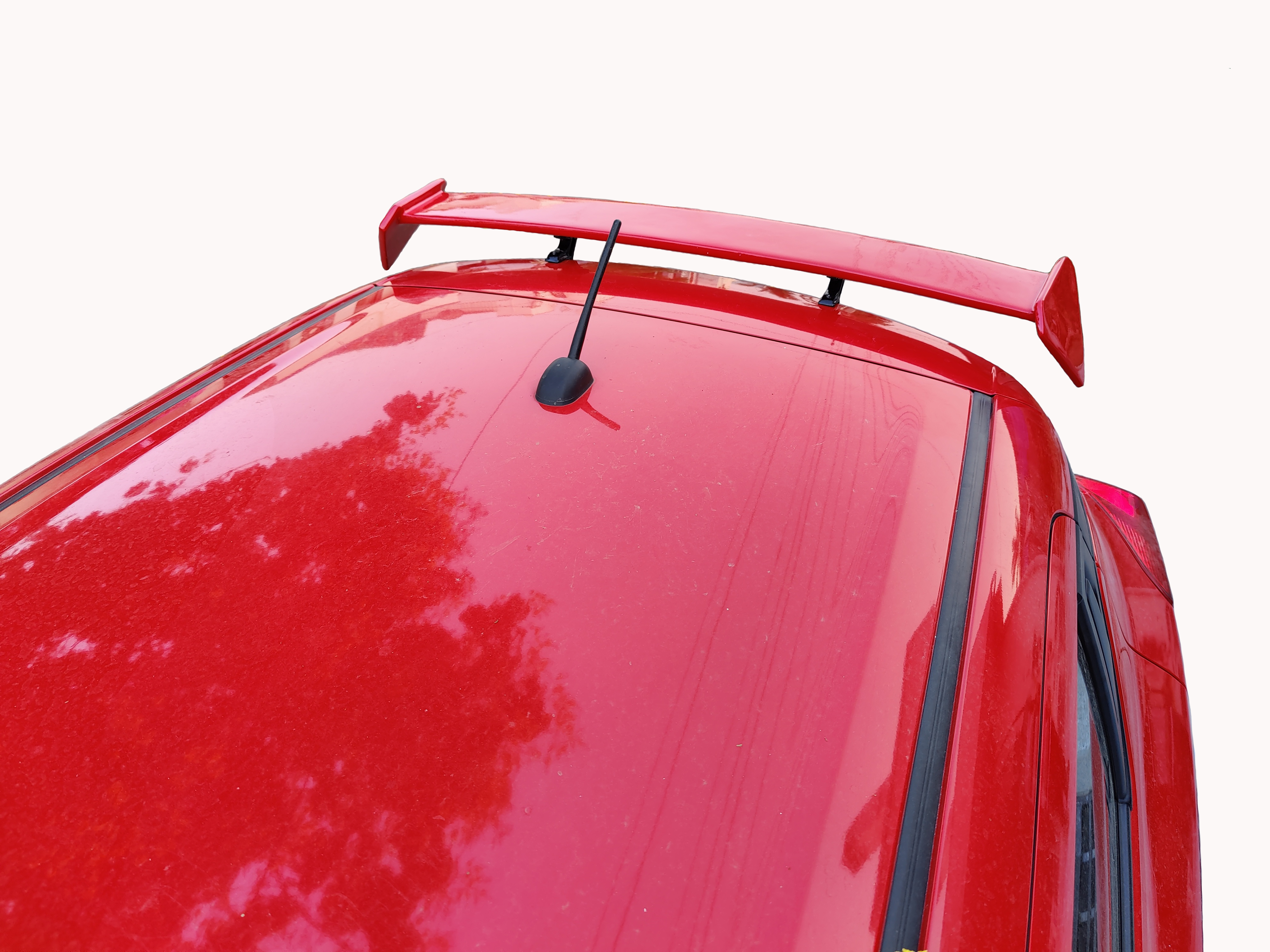 GT Racing Type Rear Wing Spoiler Compatible with Swift. (Unpainted Grey) FRP