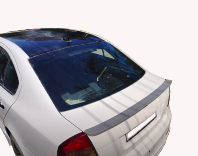 GT Type Sportz Spoiler Semi-Finished (Unpainted Grey) Car Spoiler Fiber Reinforced Plastic (FRP) Compatible with Laura Cars