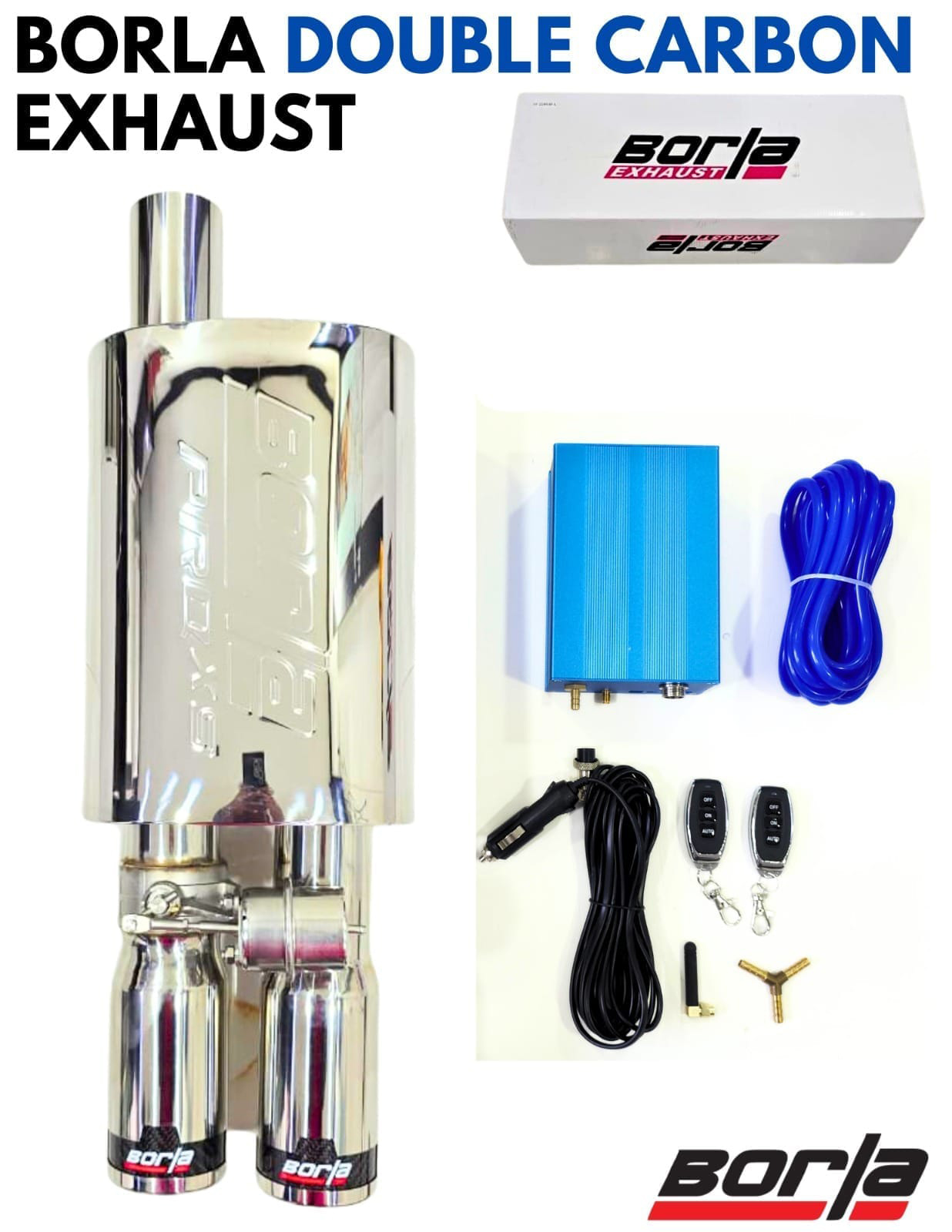 Borla Double Carbon Exhaust