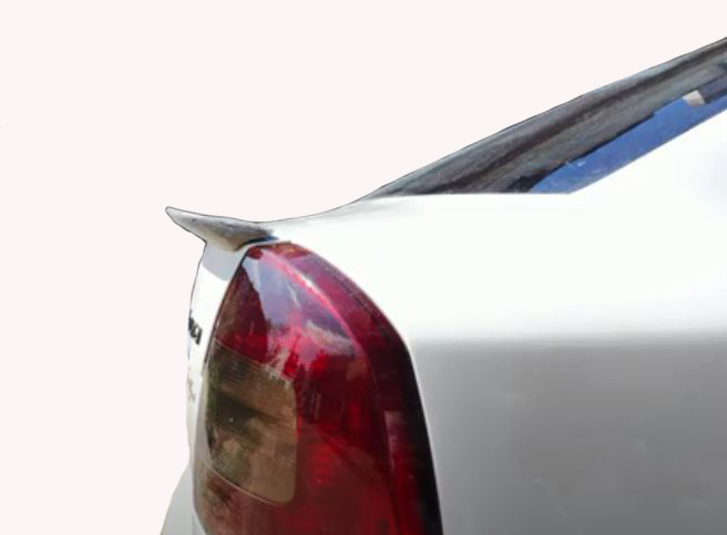 GT Type Sportz Spoiler Semi-Finished (Unpainted Grey) Car Spoiler Fiber Reinforced Plastic (FRP) Compatible with Laura Cars