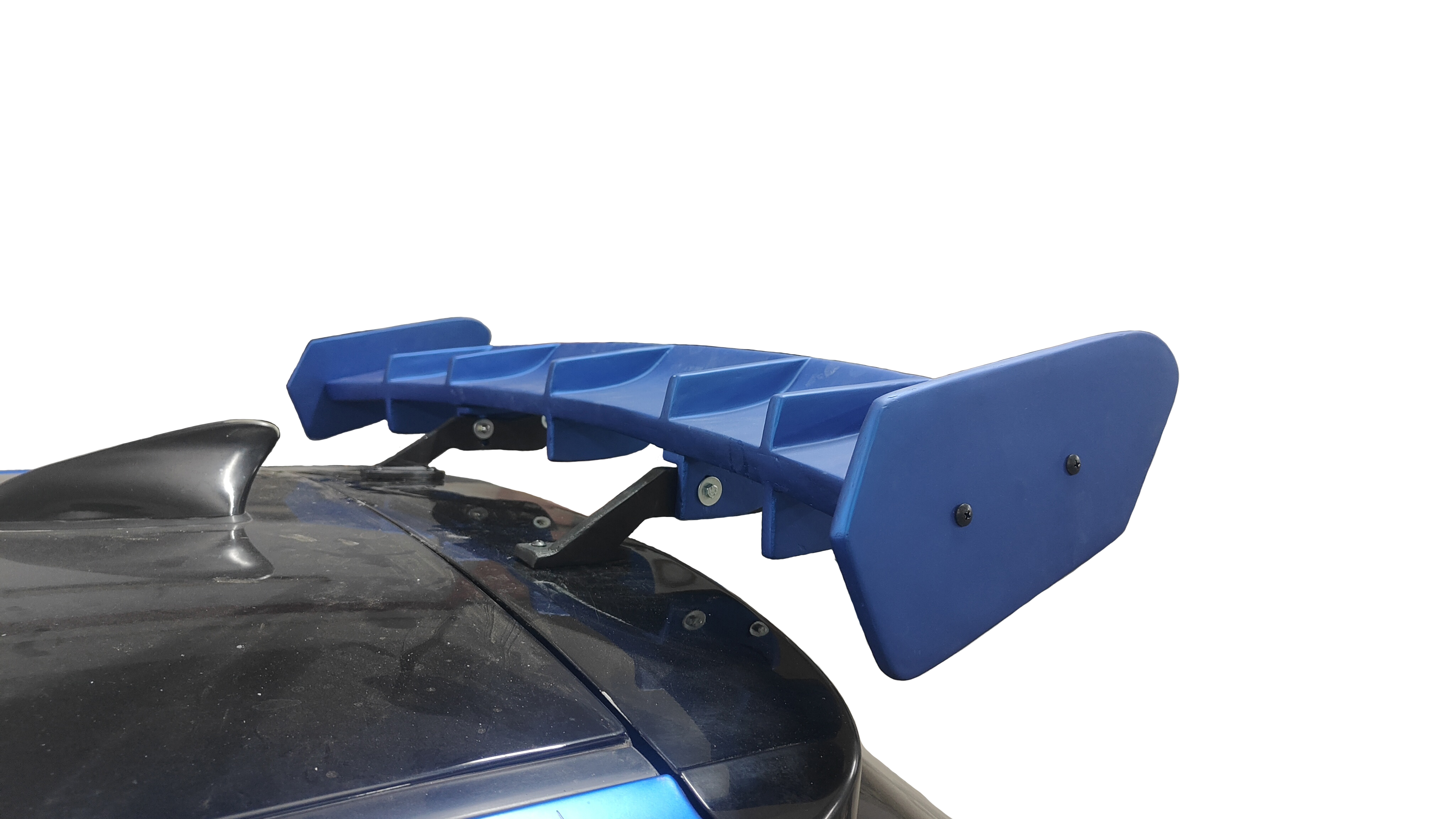 Car Spoiler Compatible with Tata Hexa (Unpainted - Ps Grey Color) Car Spoiler with Light Weight Fiber Reinforced Plastic (FRP) Drilling Required.