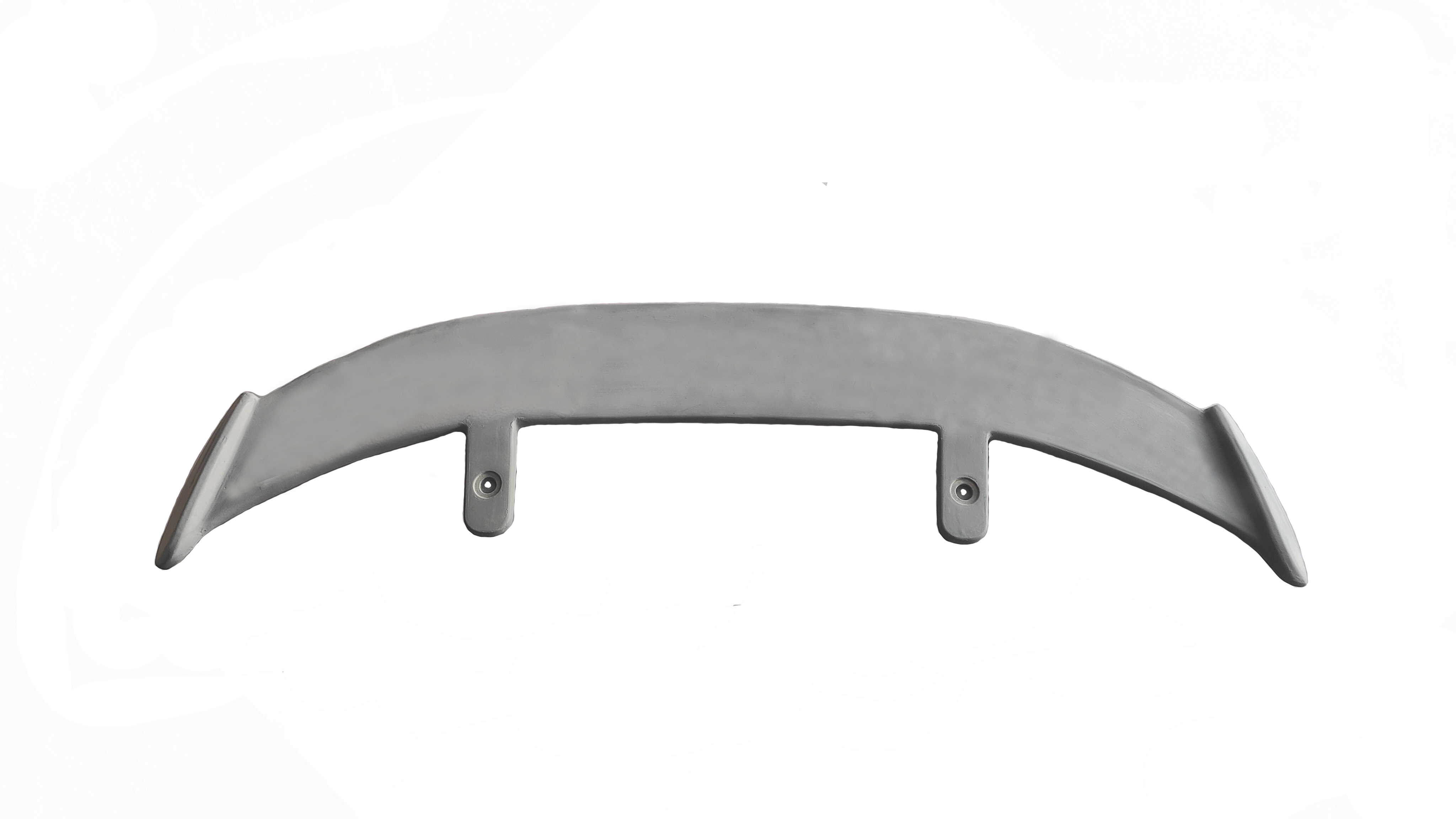 GT Type Sportz Spoiler Semi-Finished (Unpainted Grey) Car Spoiler Fiber Reinforced Plastic (FRP) Compatible with Tiago
