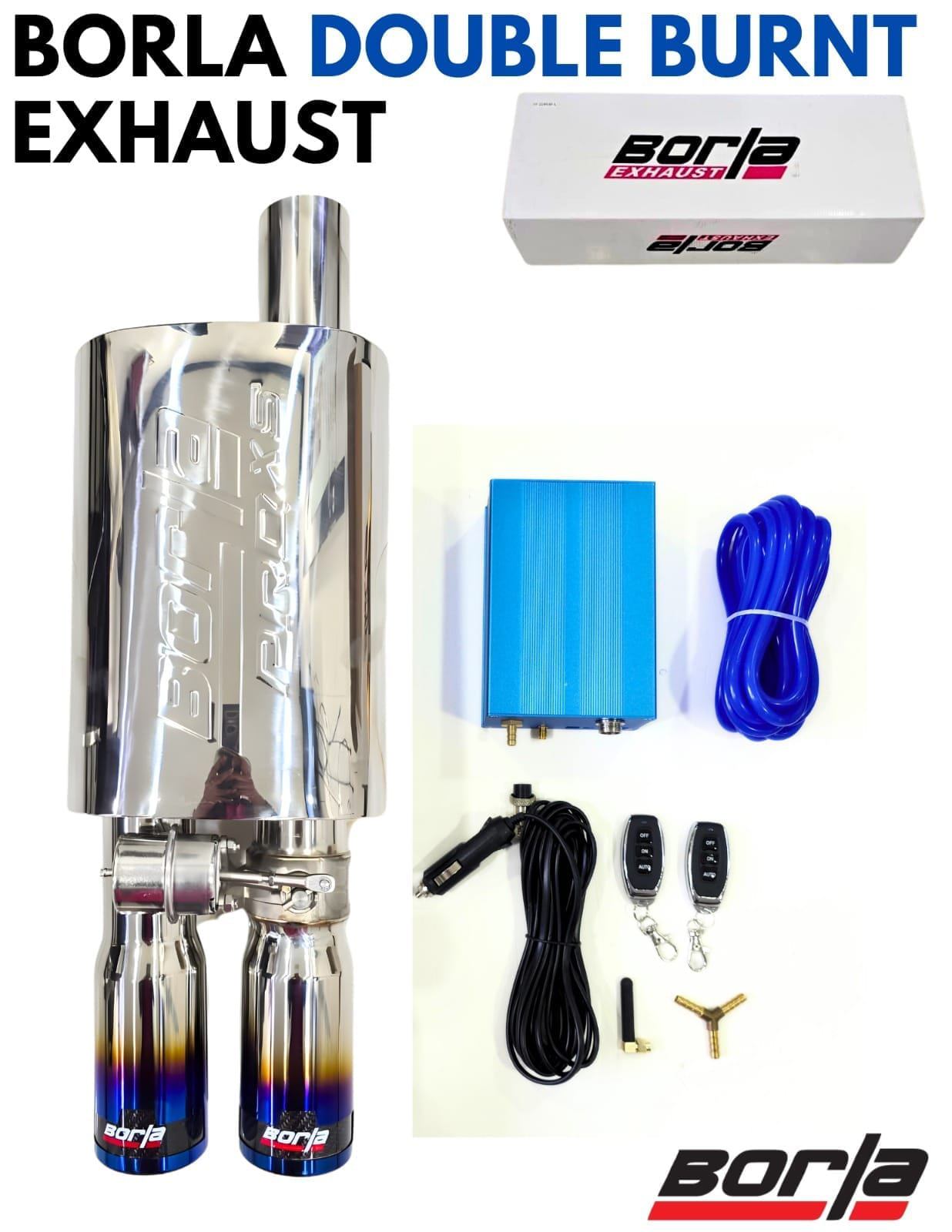 Borla Double Burnt Exhaust