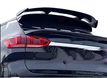 GT Type Sportz Spoiler Semi-Finished (Unpainted Grey) Car Spoiler Fiber Reinforced Plastic (FRP) Compatible with Fabia