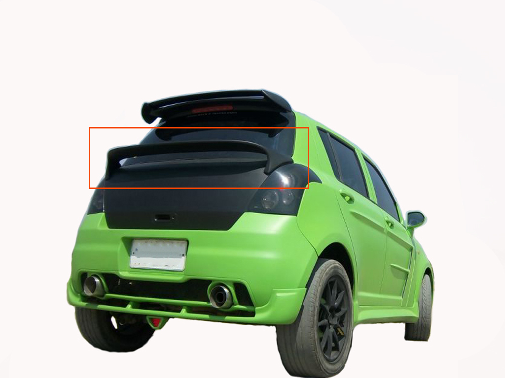 Car Spoiler| Compatible to Swift - Semi-Finished (Unpainted) Fiber Reinforced Plastic (FRP)