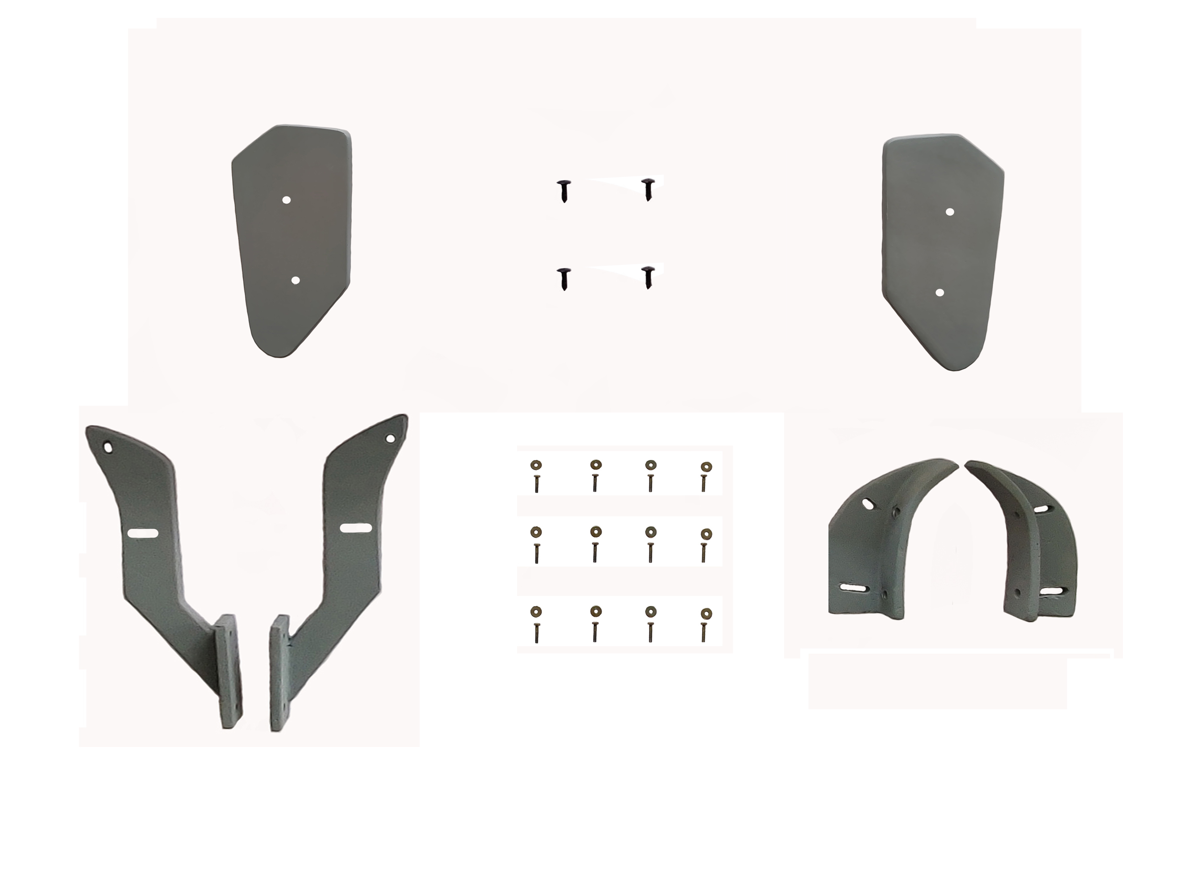 Car Spoiler Compatible with KIA Sonet (Unpainted - Ps Grey Color) Car Spoiler with Light Weight Fiber Reinforced Plastic (FRP) Drilling Required.