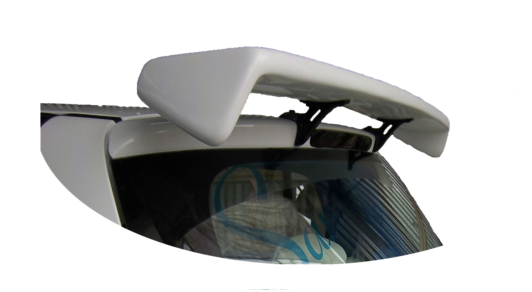 Car Spoiler Compatible to Astar Semi-Finished (Unpainted) Fiber Reinforced Plastic (FRP)