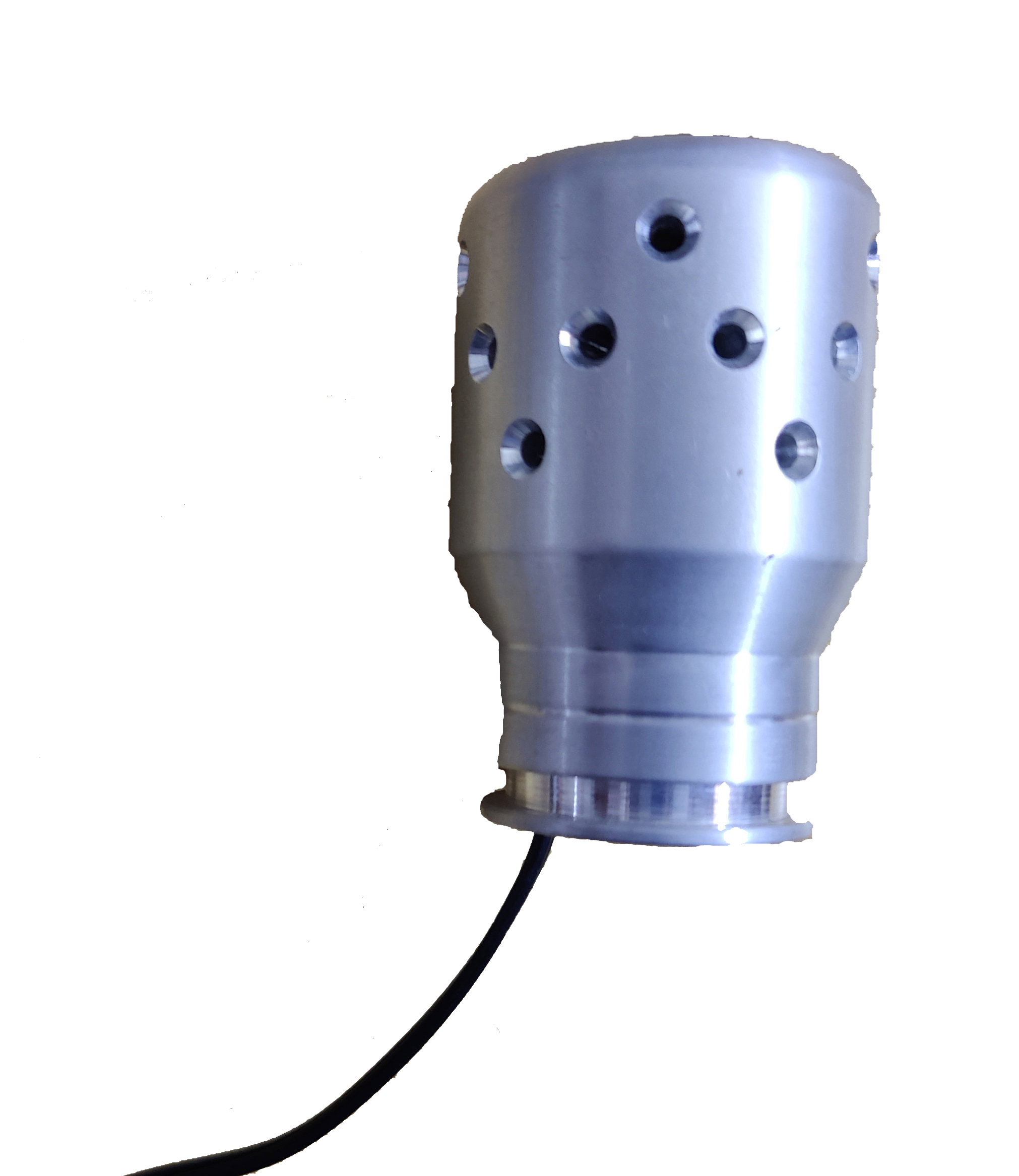 Gear Knob with LEDs (Green) Aluminium Gear Knob with Led Lights
