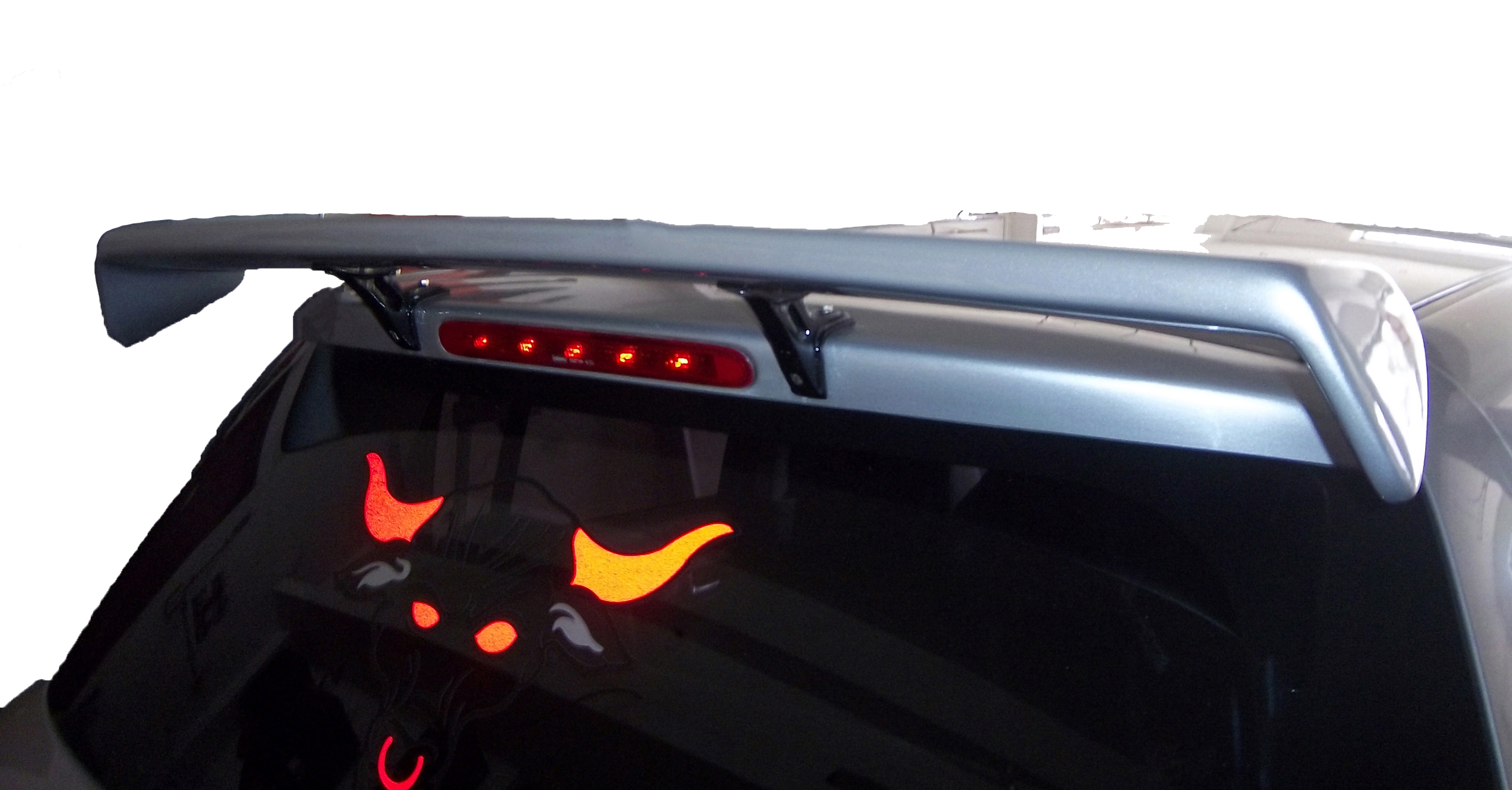 Car Spoiler Compatible to Astar Semi-Finished (Unpainted) Fiber Reinforced Plastic (FRP)