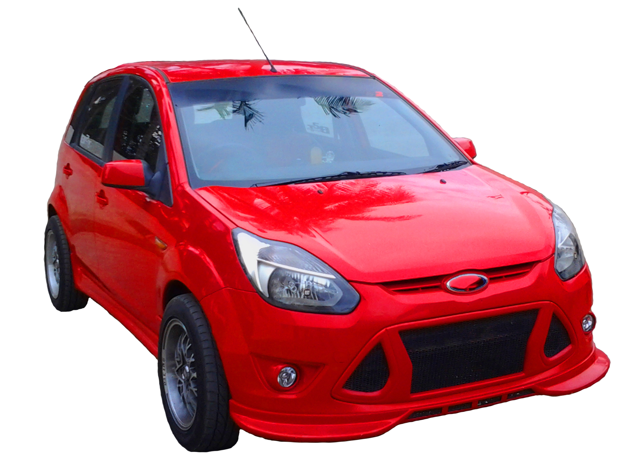 Car Spoiler Compatible to Figo (Unpainted - FRP) | New Year Gift for Car Lover |