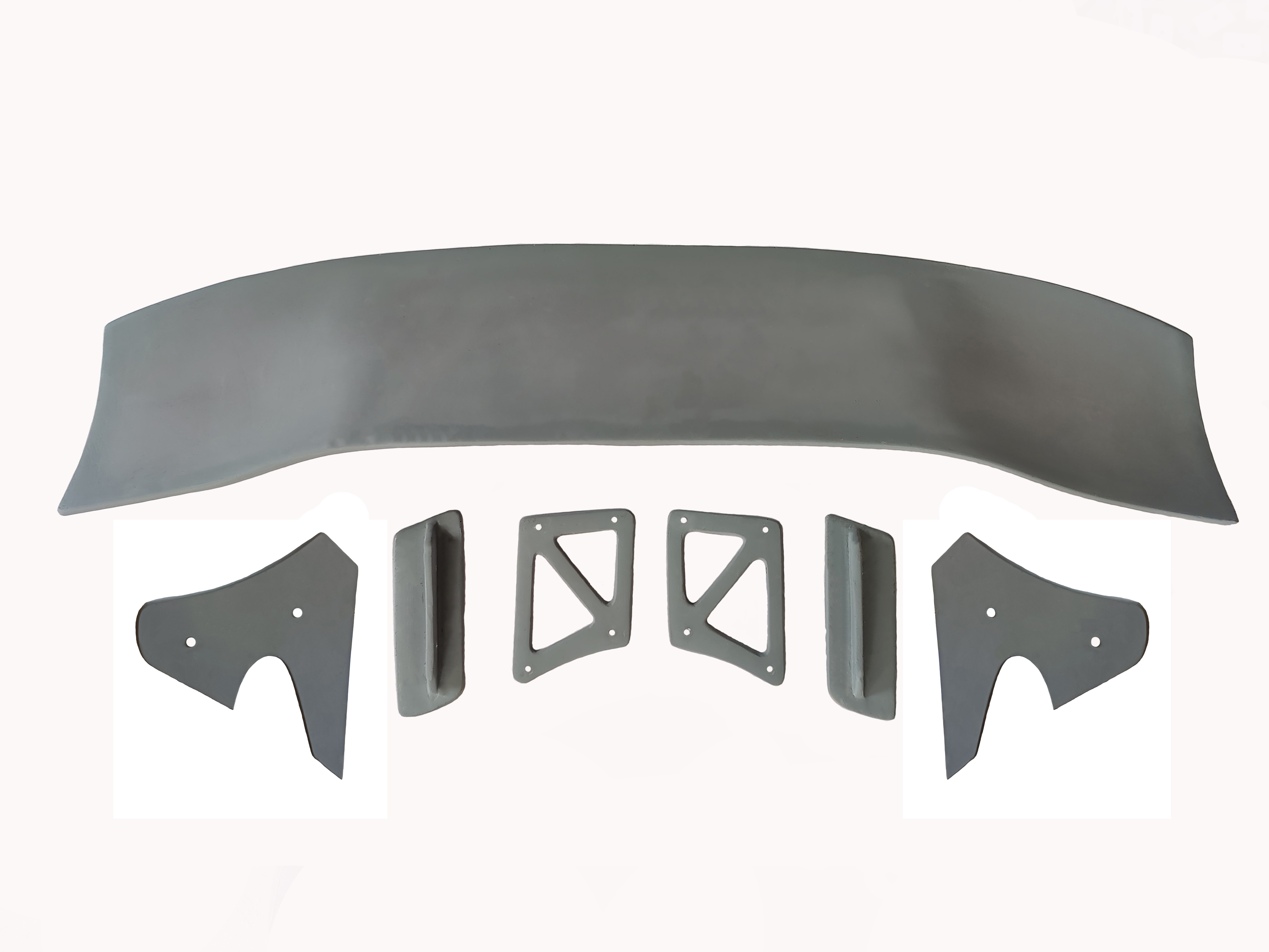 Car Spoiler Compatible to Accent Semi-Finished (Unpainted) Fiber Reinforced Plastic (FRP) | New Year Gift for Car Lover | Spoiler for car Lovers.