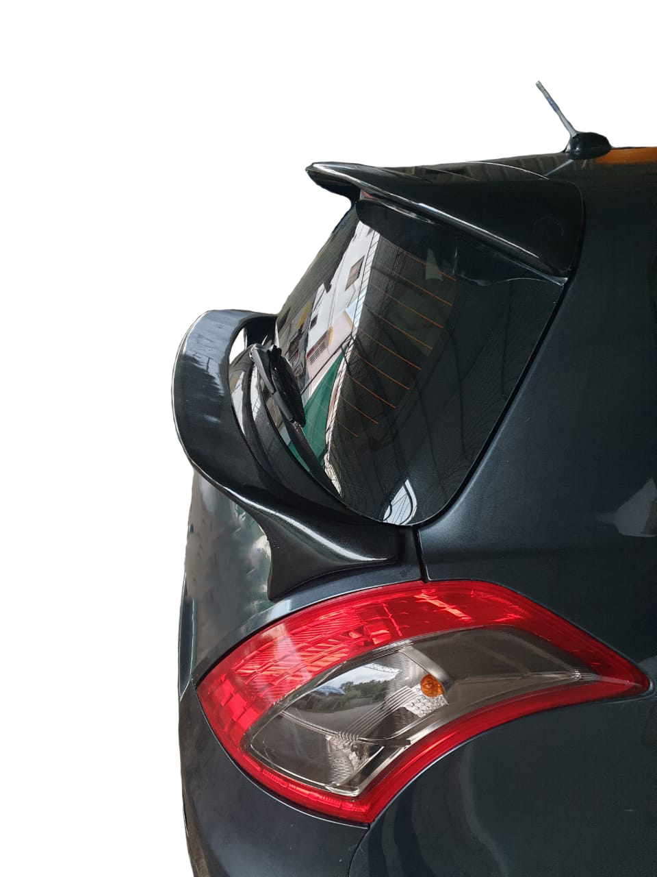 Car Spoiler| Compatible to Swift - Semi-Finished (Unpainted) Fiber Reinforced Plastic (FRP)