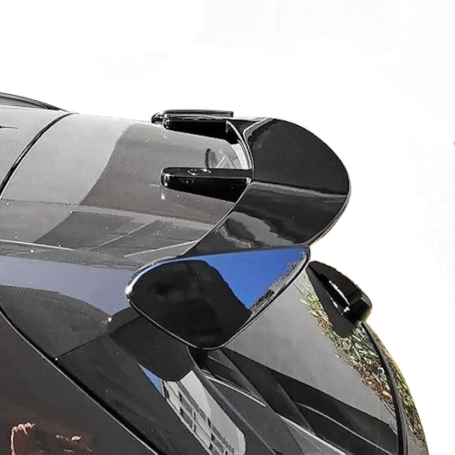 GT Type Sportz Spoiler Semi-Finished (Unpainted Grey) Car Spoiler Fiber Reinforced Plastic (FRP) Compatible with Fabia